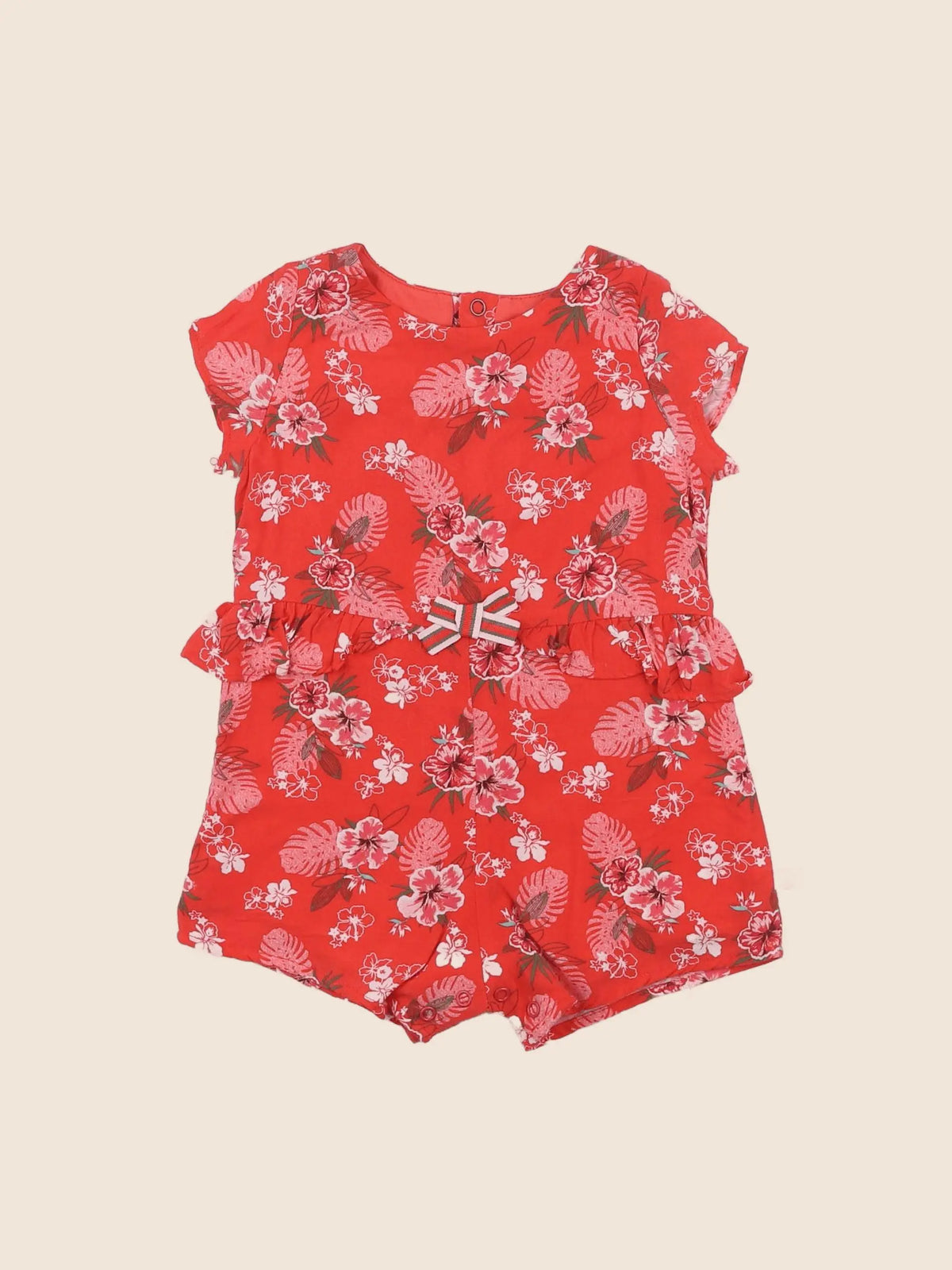 IKKS - combinaison rouge - 6 mois