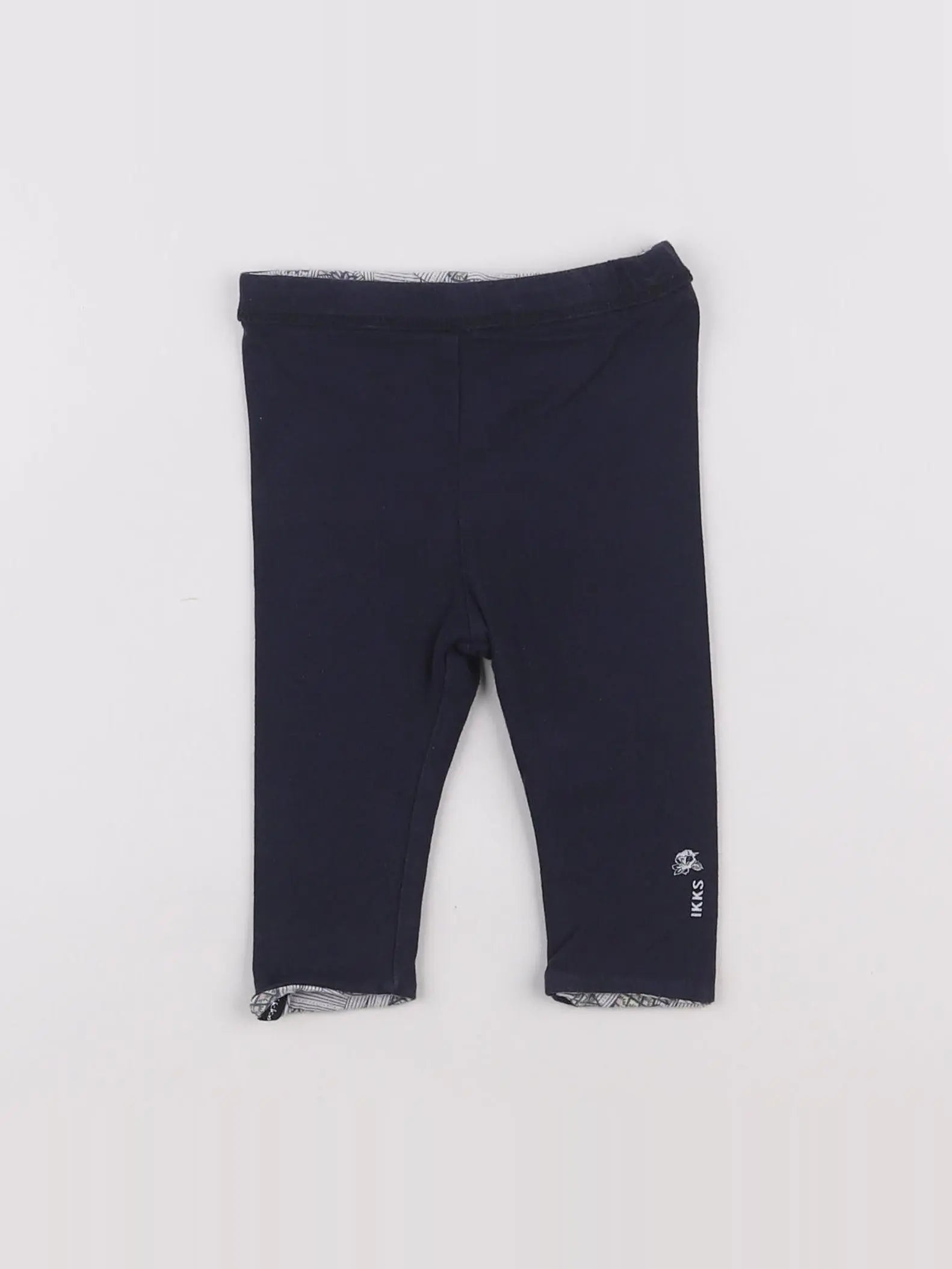 IKKS - legging bleu - 3 mois