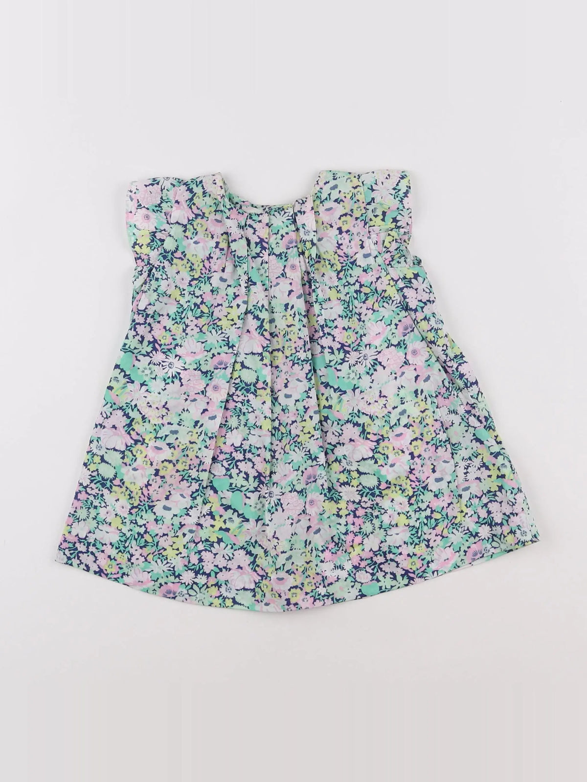 Jacadi - robe liberty multicolore - 6 mois