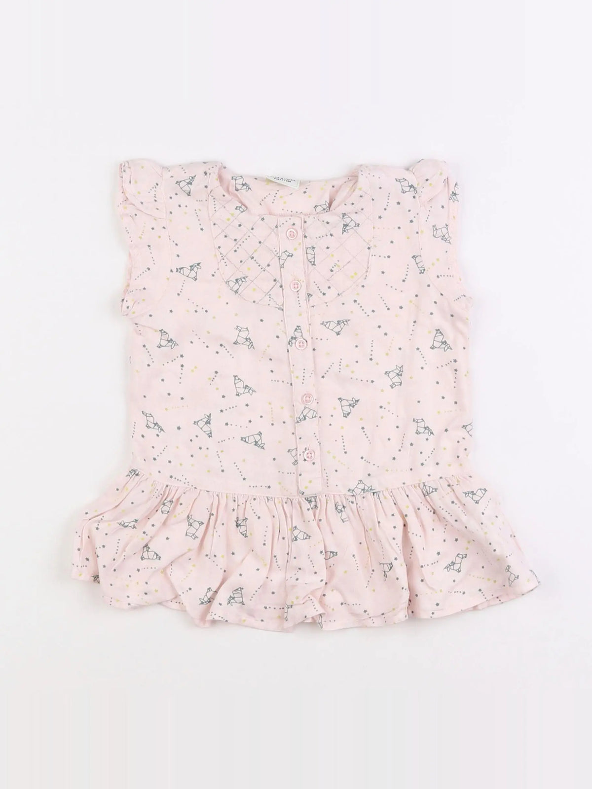 Tape à l'oeil - robe rose - 9 mois