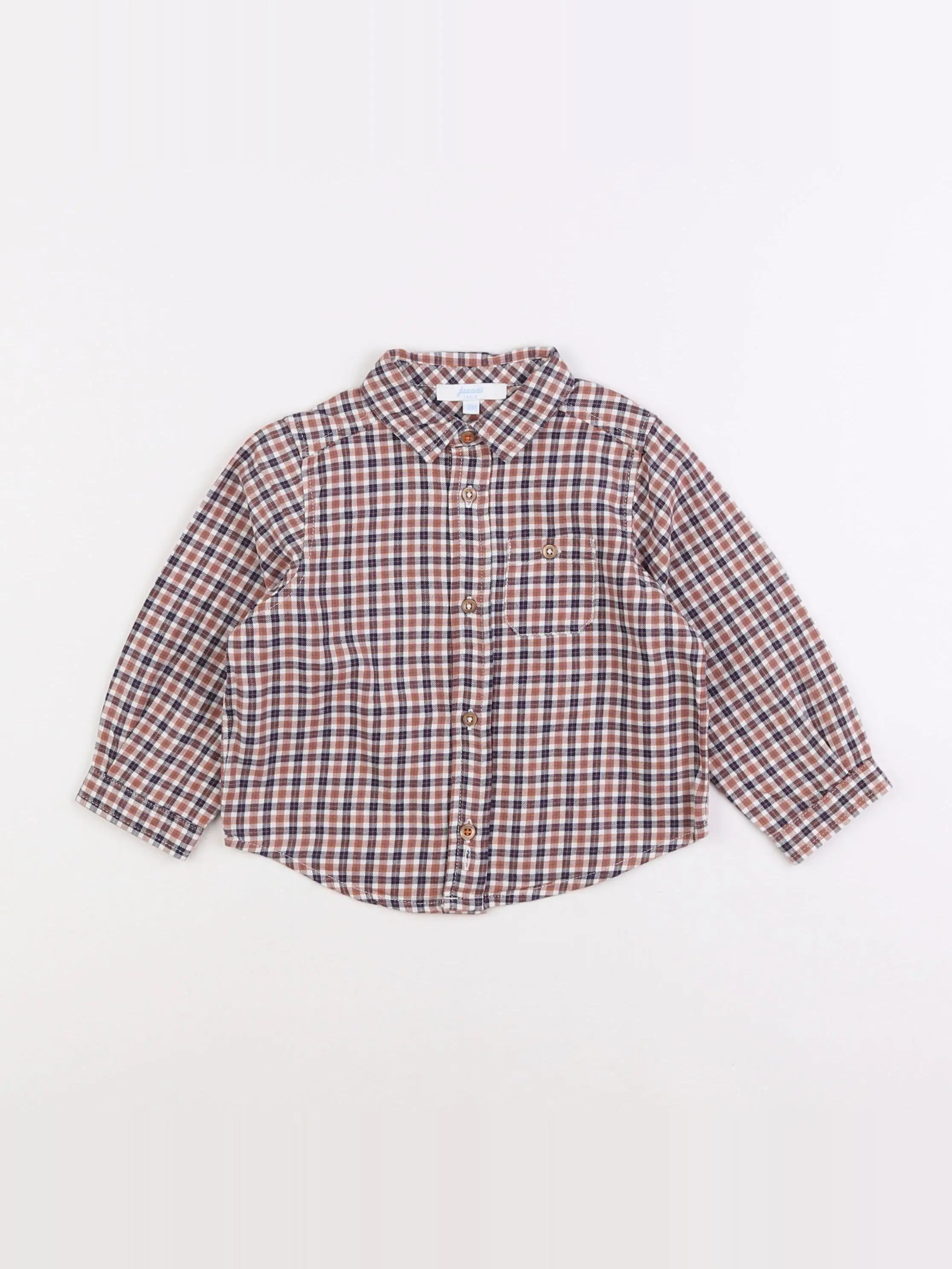 Jacadi - chemise multicolore - 18 mois