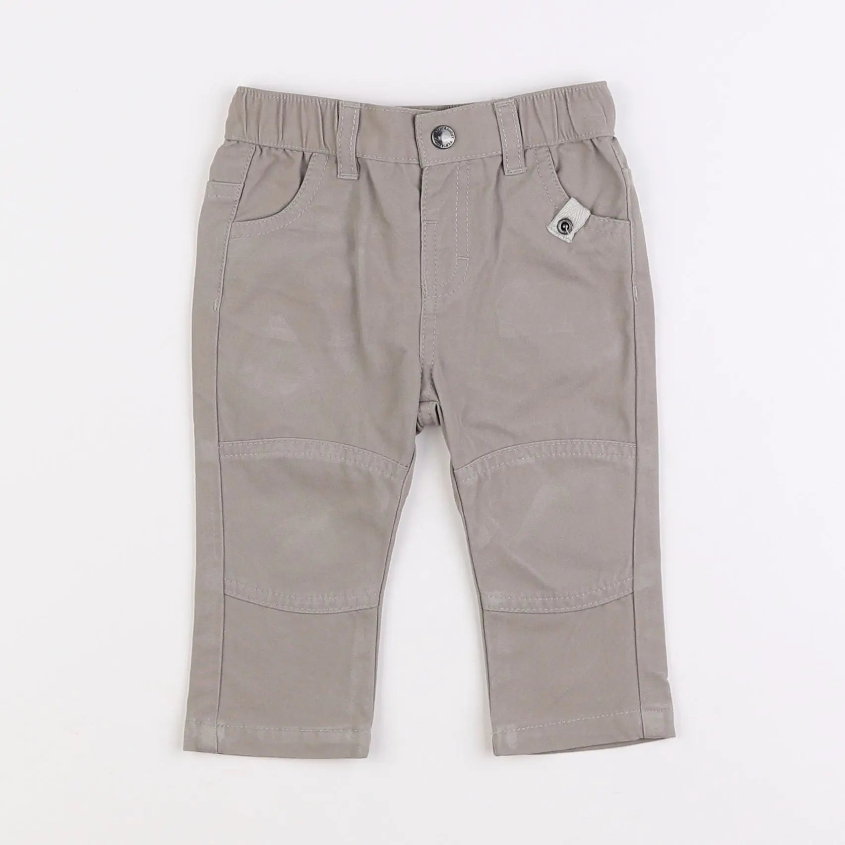 Vertbaudet - pantalon vert - 6 mois