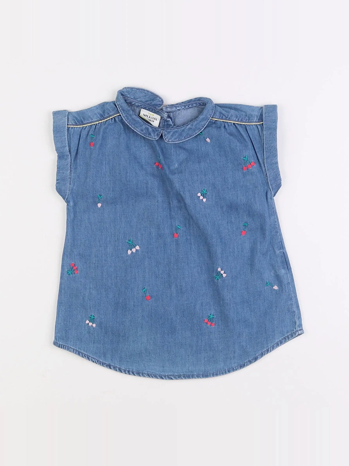 Tape à l'oeil - blouse bleu - 6 mois