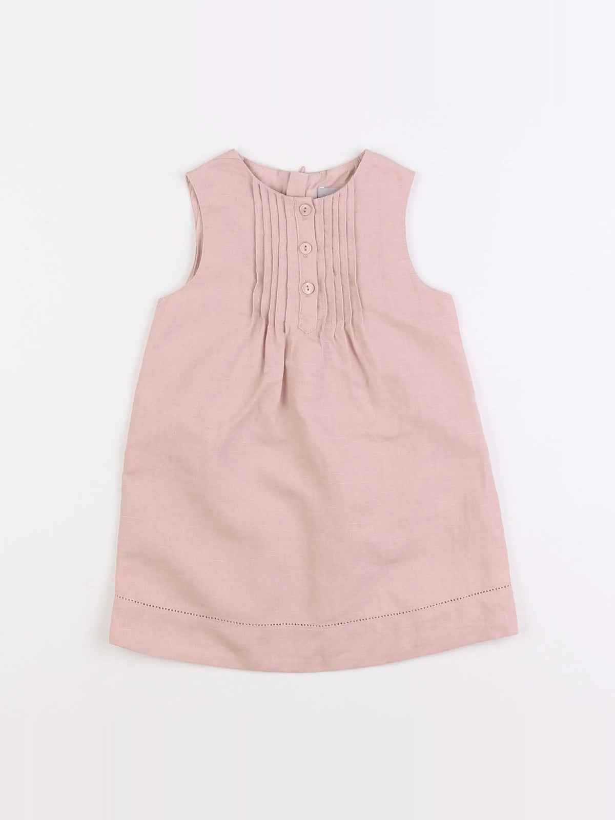 Cyrillus - robe rose - 12 mois