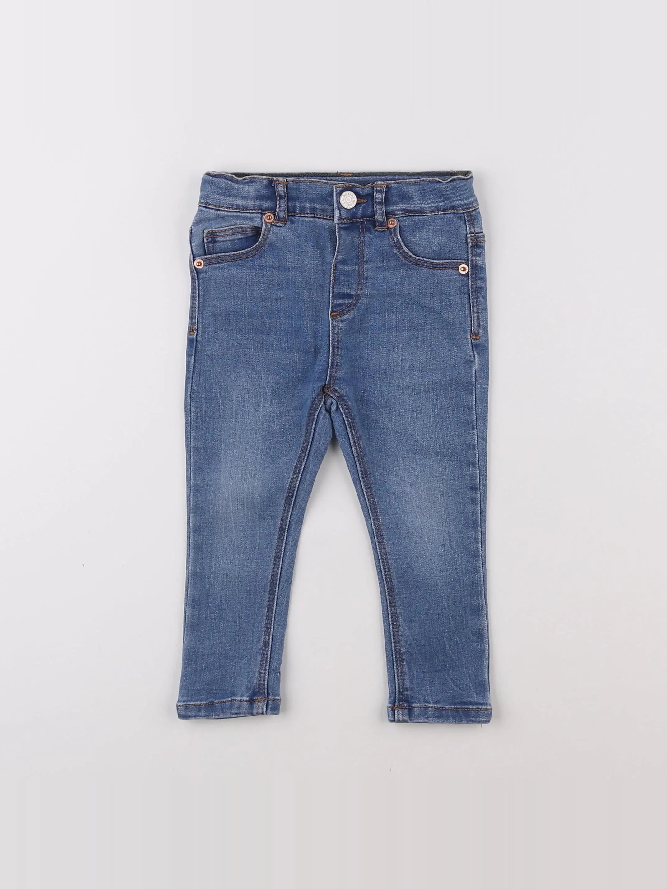 Zara - jean bleu - 12/18 mois