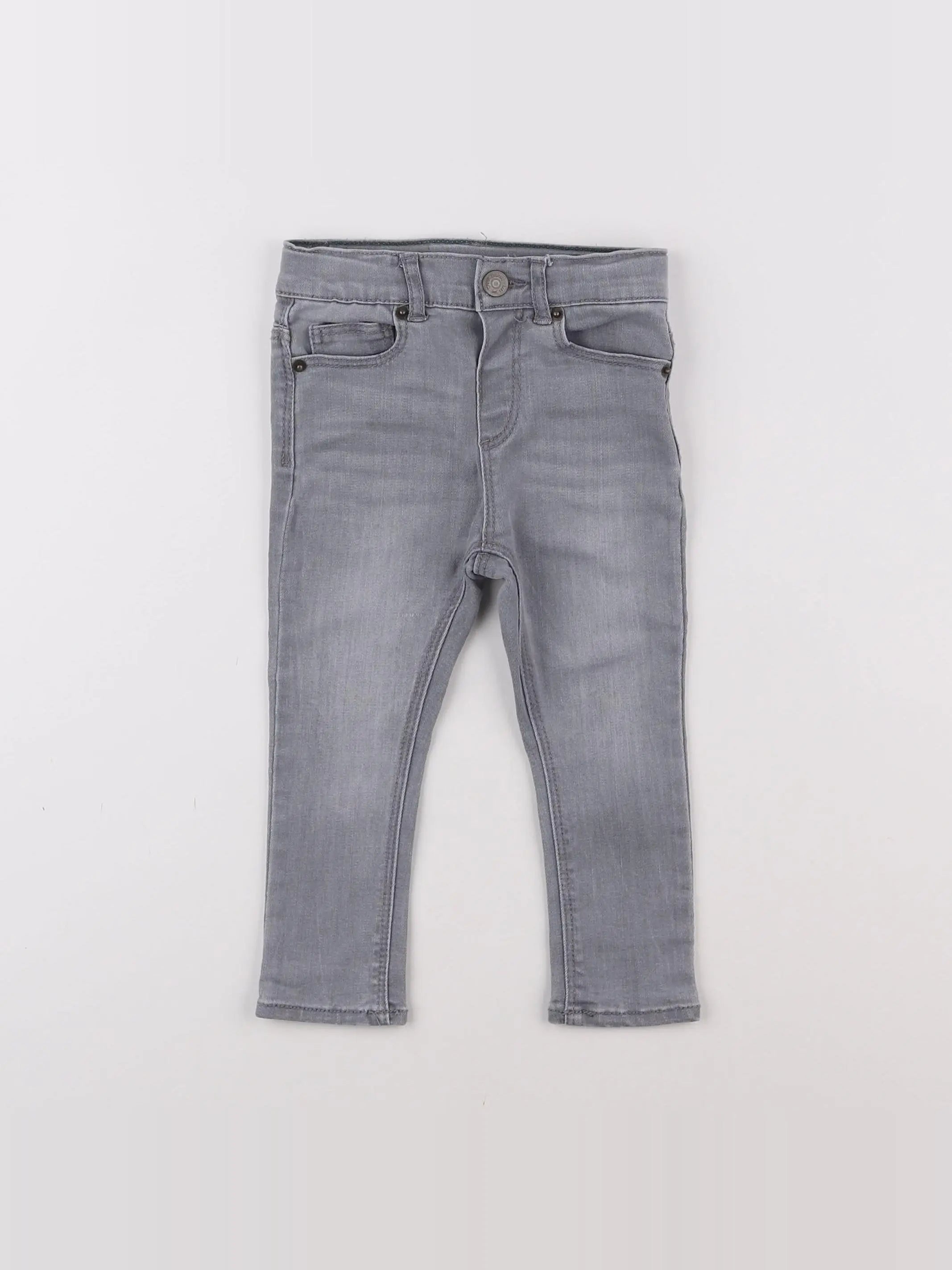 Zara - jean gris - 12/18 mois