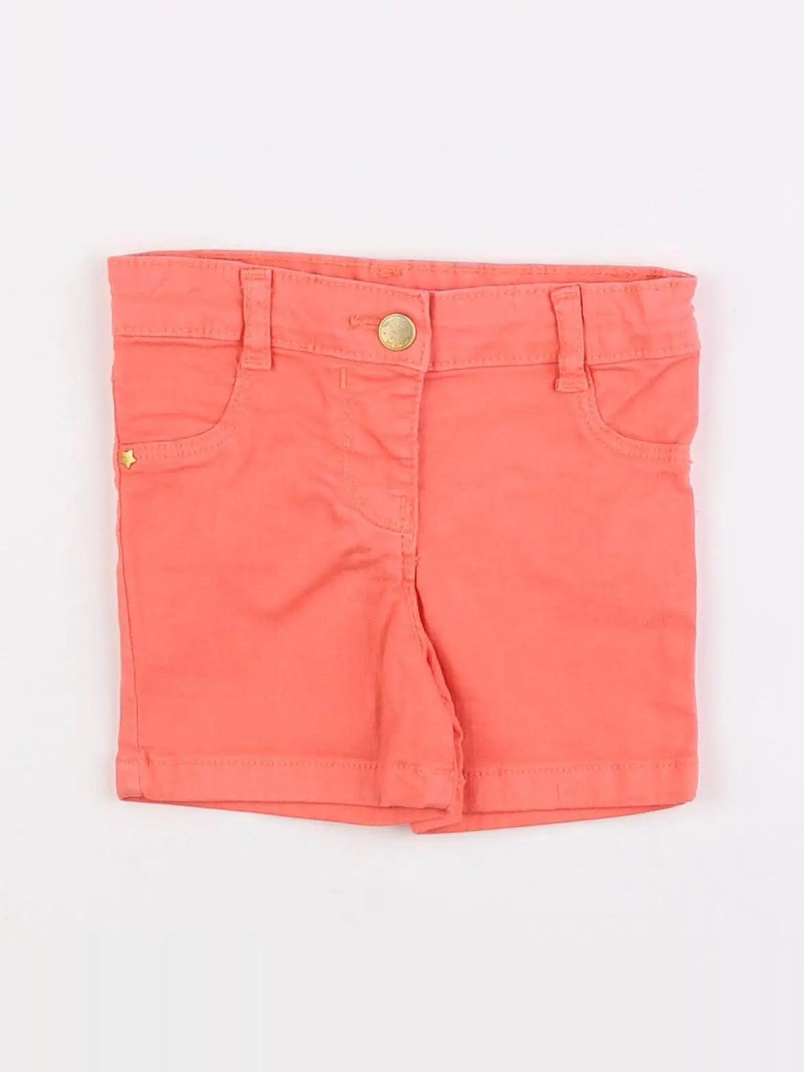Tape à l'oeil - short orange - 12 mois