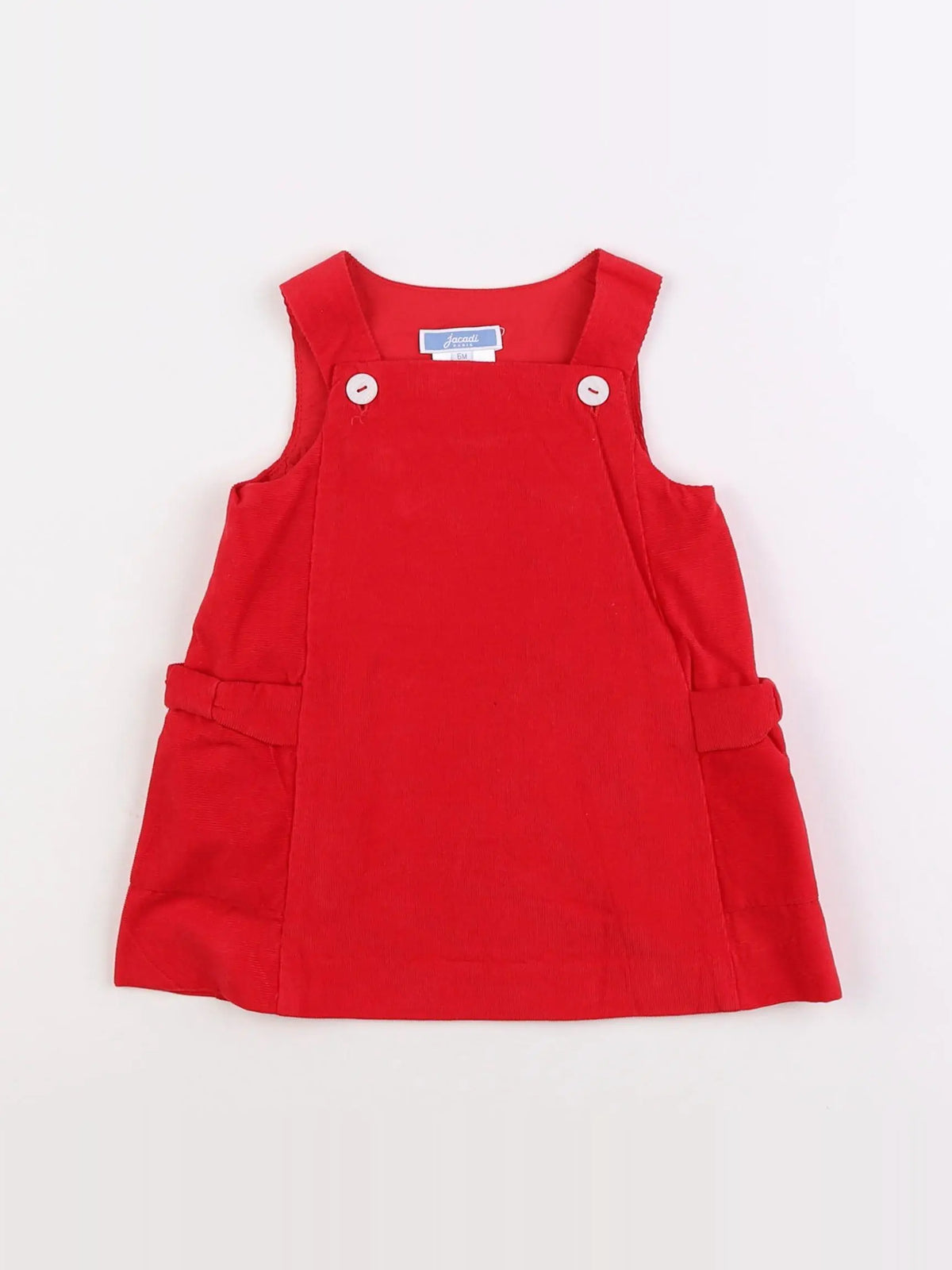 Jacadi - robe rouge - 6 mois