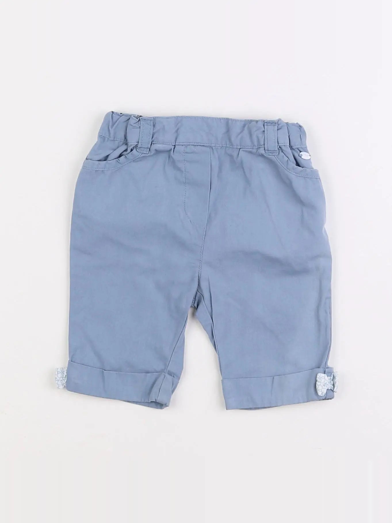 Cyrillus - pantalon bleu - 6 mois