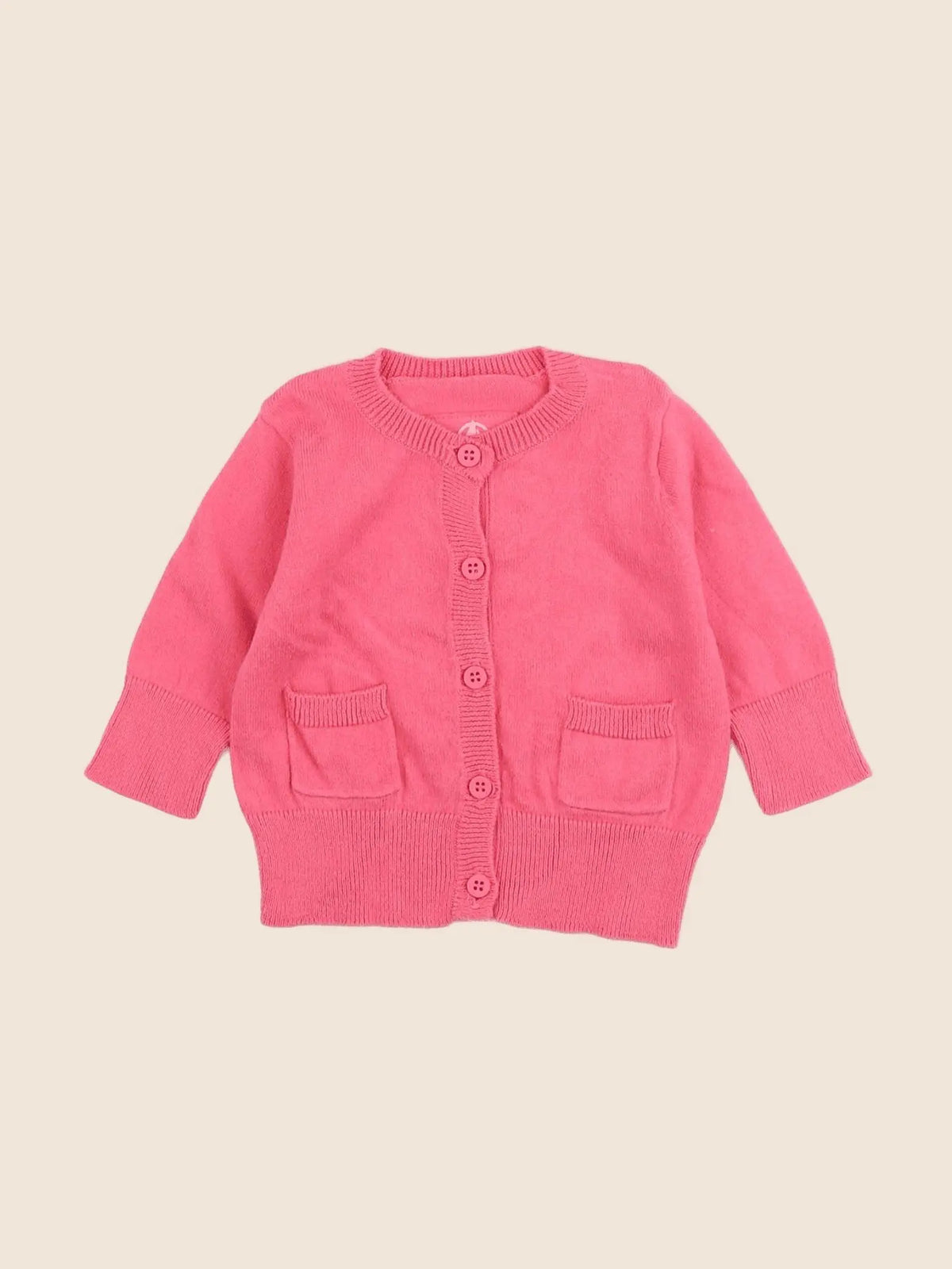 Petit Bateau - gilet rose - 3 mois