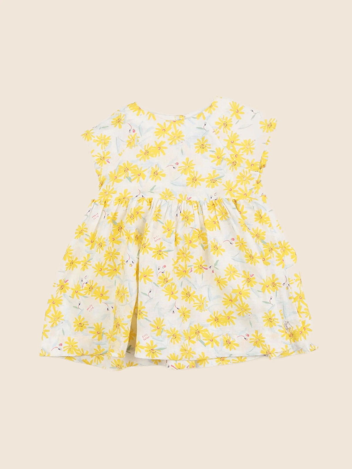 Petit Bateau - robe multicolore - 12 mois
