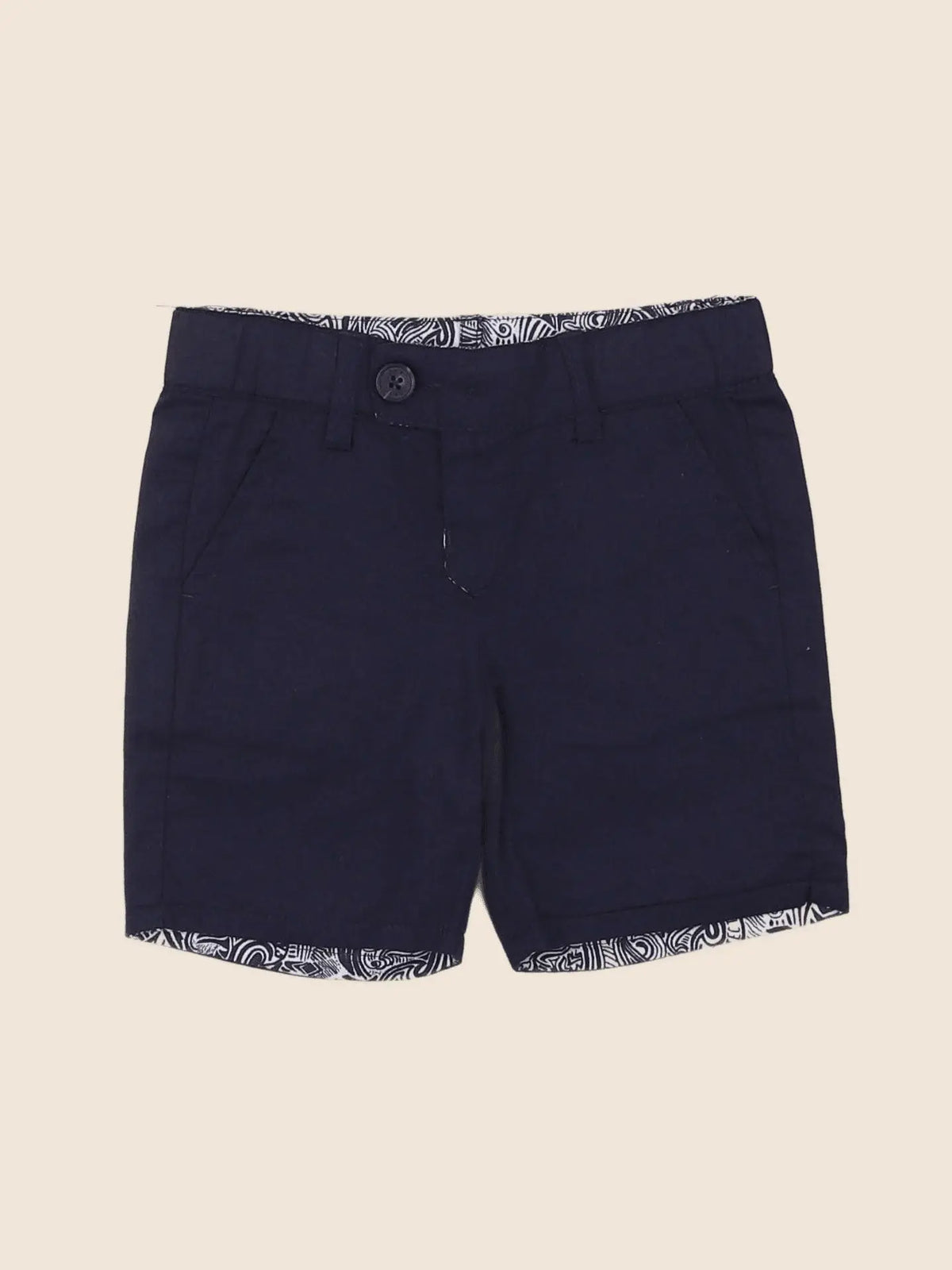 IKKS - short réversible bleu - 6 mois