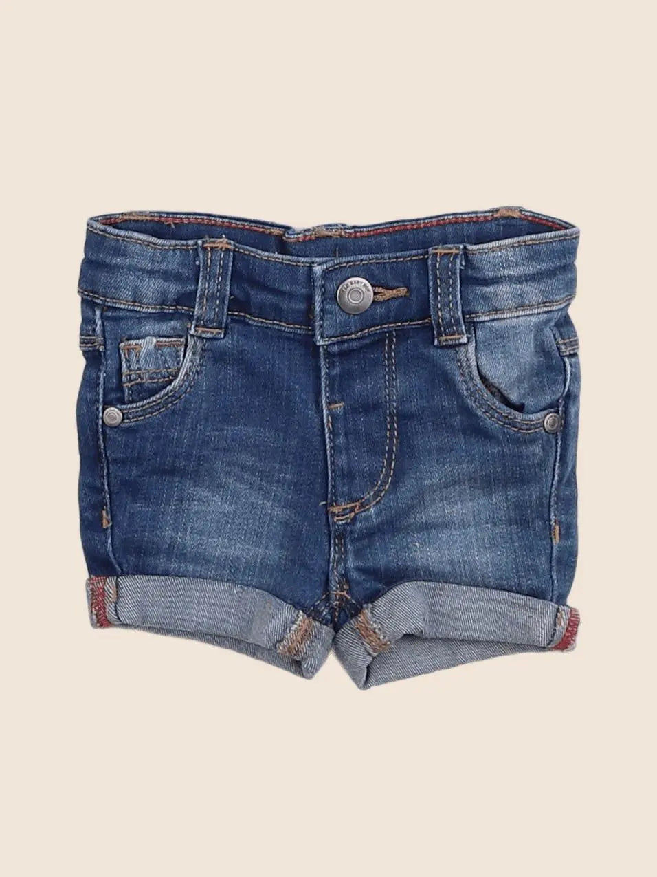 Tape à l'oeil - short bleu - 3 mois