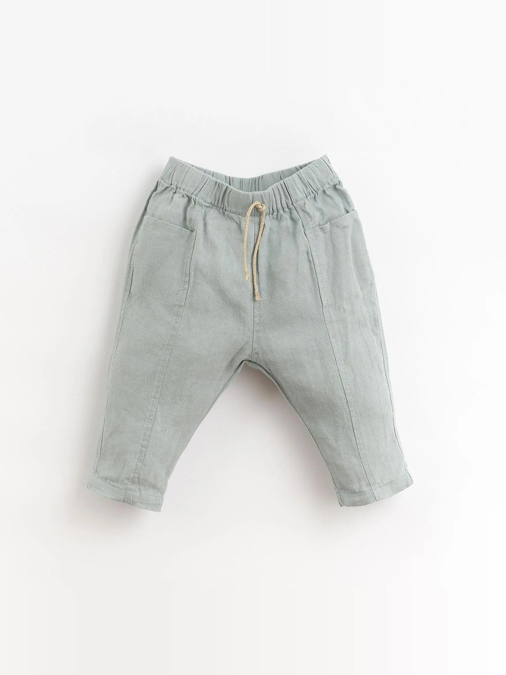 Pantalon Linho bleu