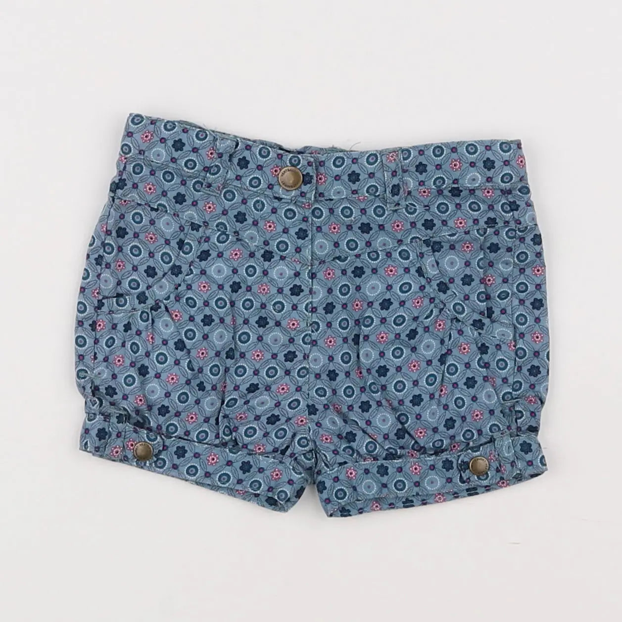 Vertbaudet - bloomer bleu - 3 mois