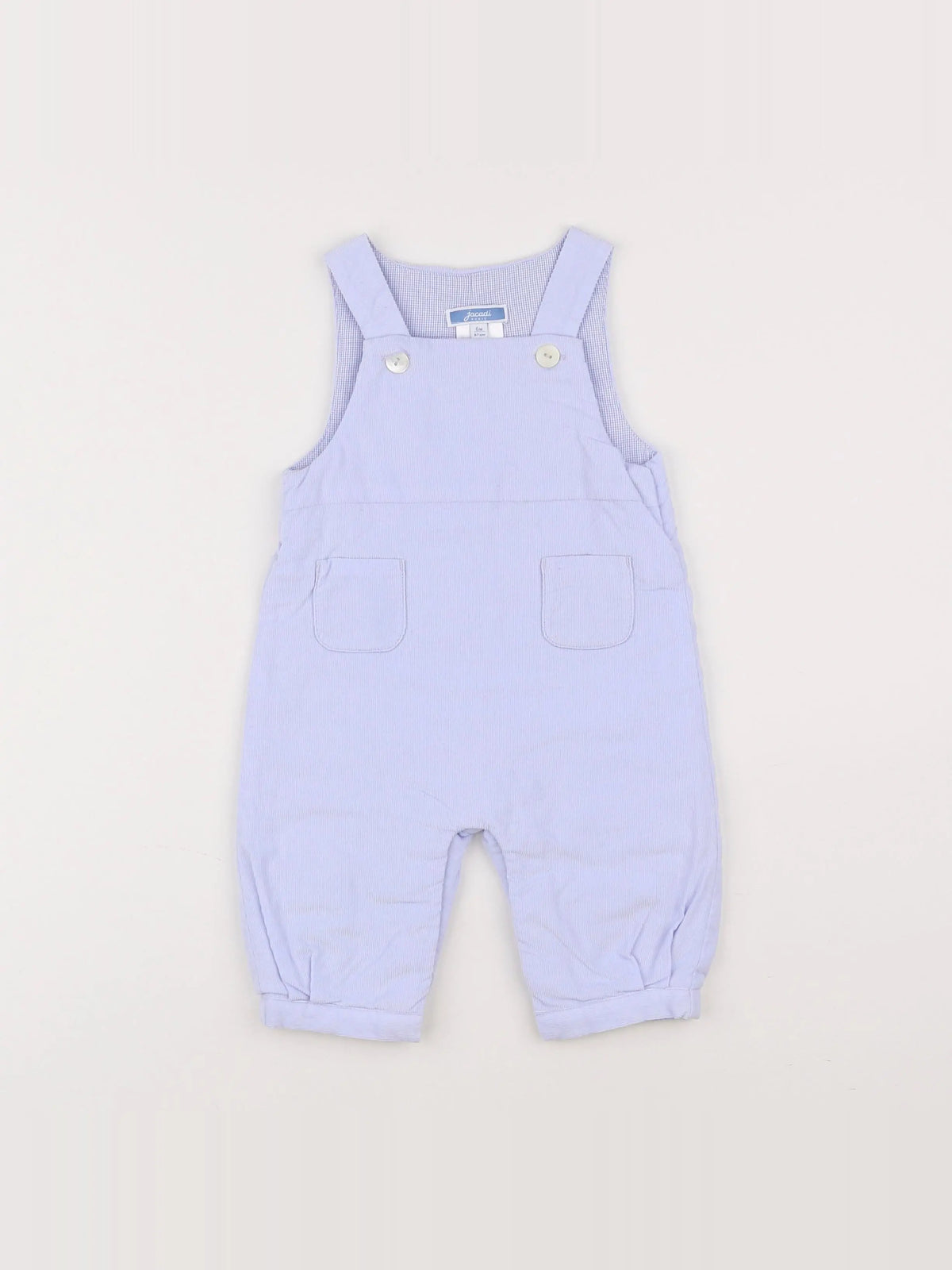 Jacadi - salopette bleu - 6 mois