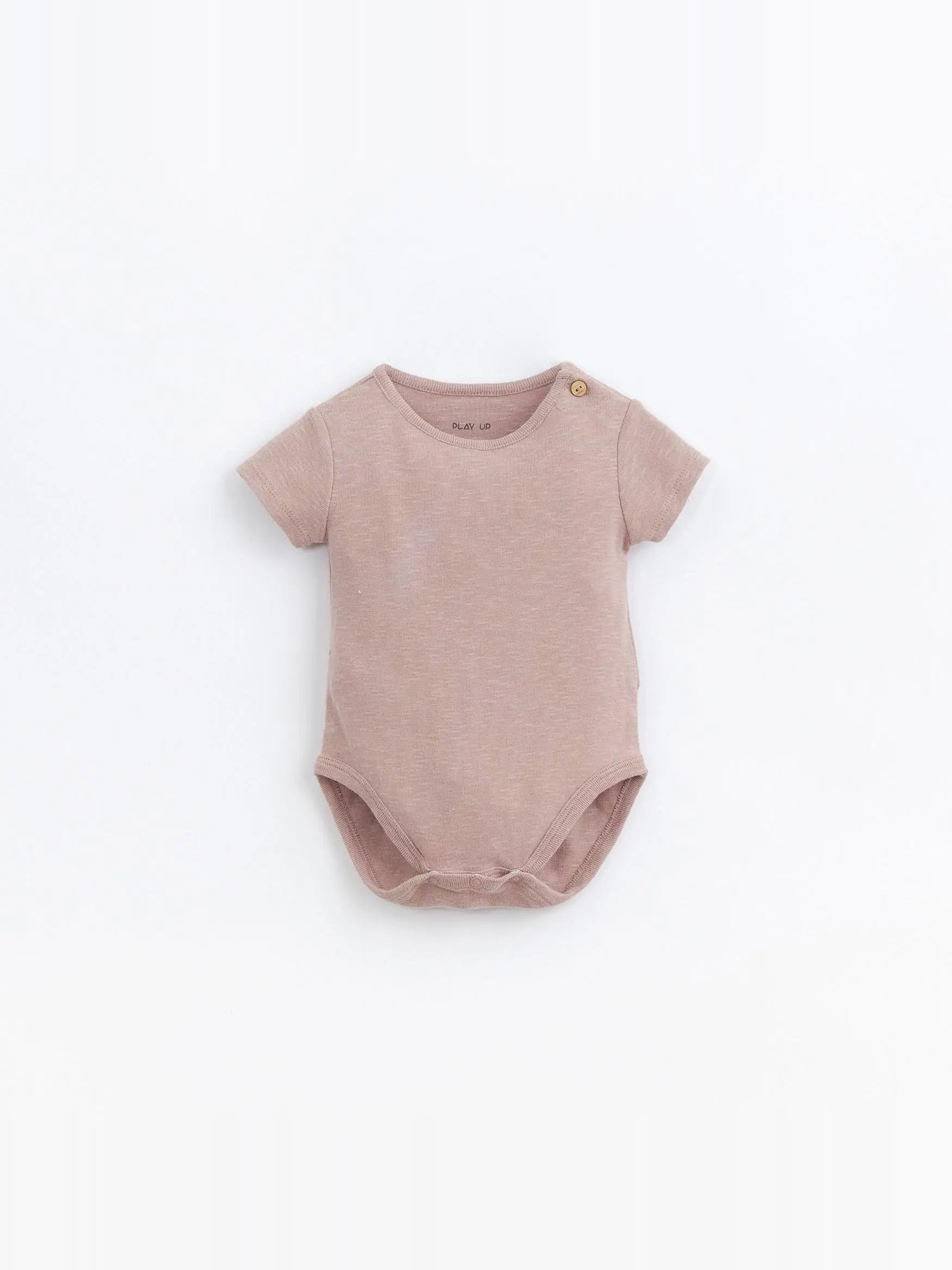 Body manches courtes rose