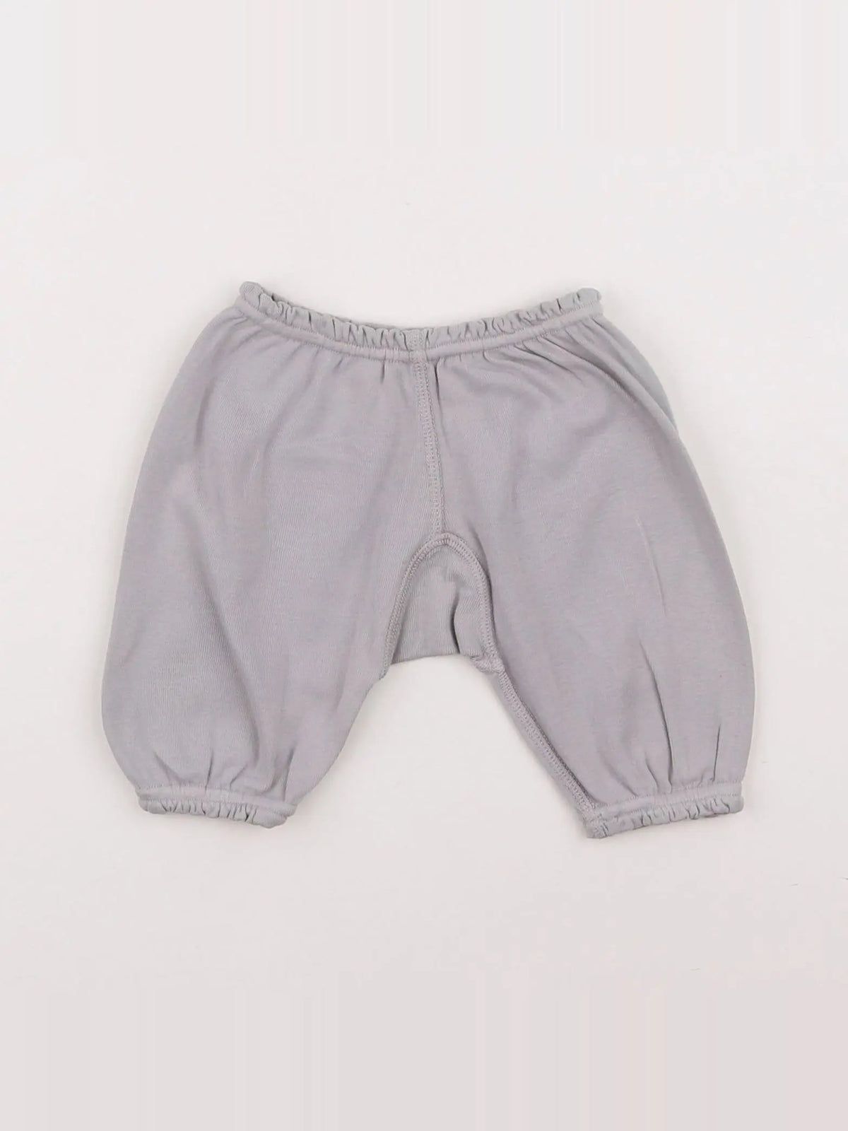 Bonton - sarouel gris - 3/6 mois