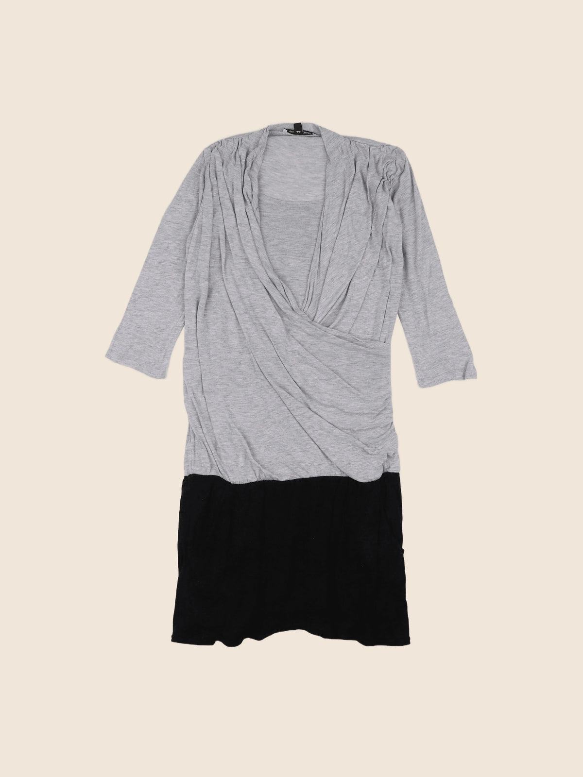 Envie de fraise - robe grossesse, allaitement gris, noir - 36 à 38