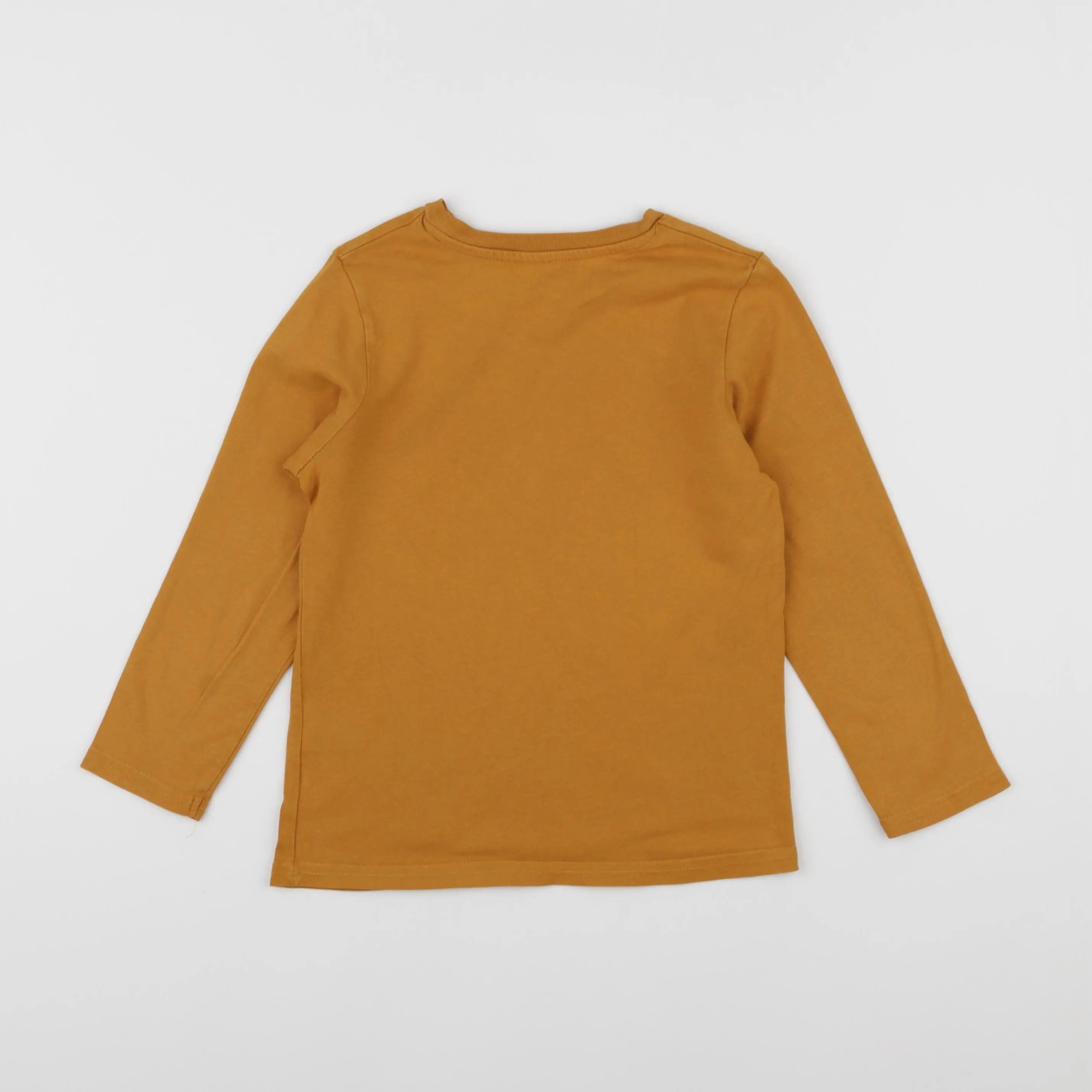 Vertbaudet - tee-shirt jaune - 6 ans