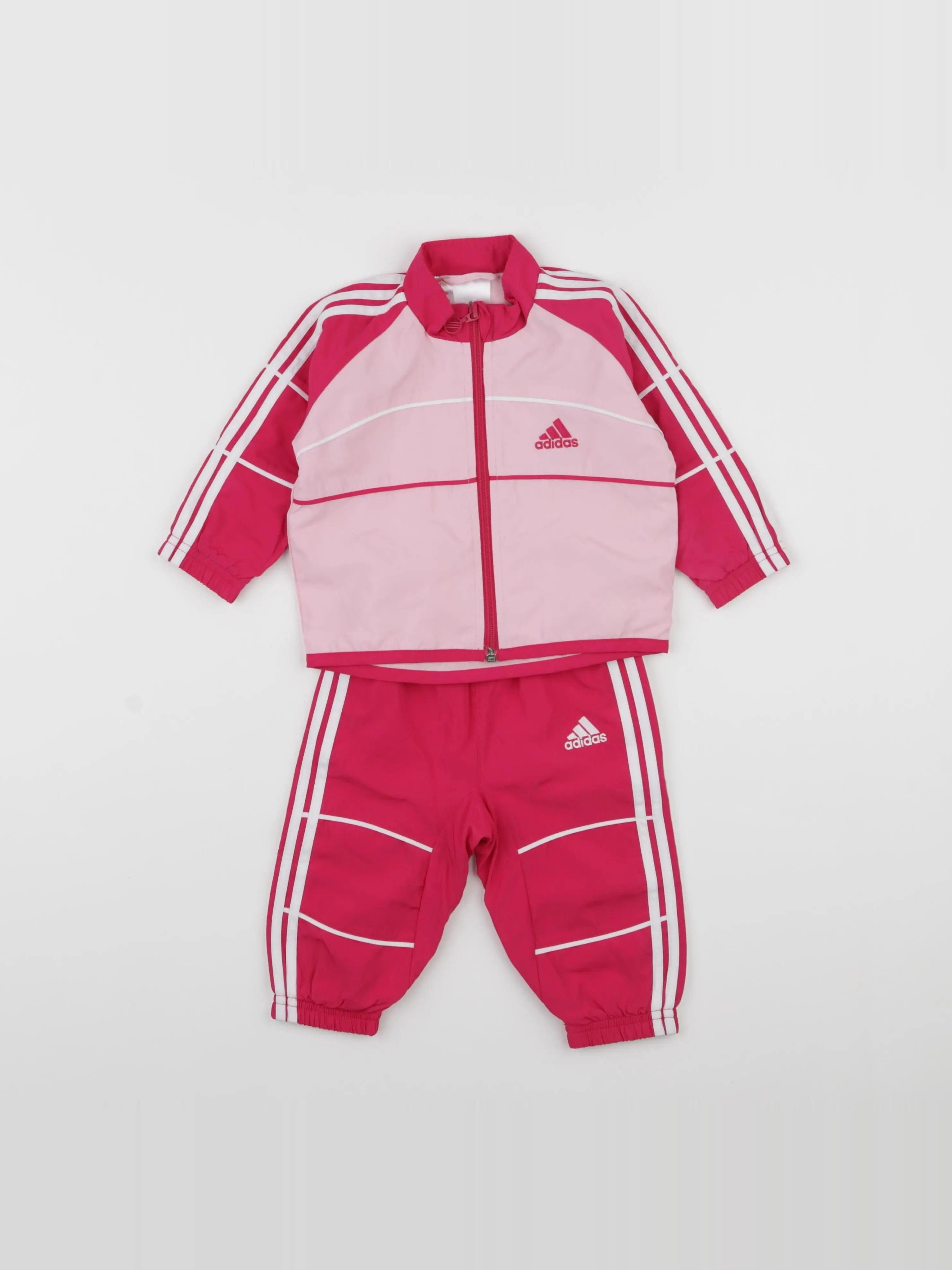 Adidas - ensemble rose - 3/6 mois