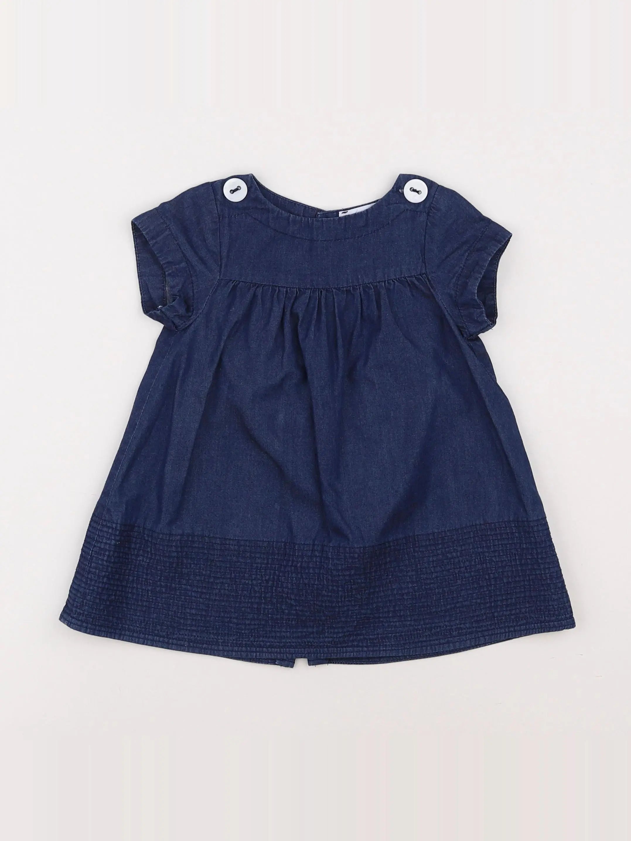 Jacadi - robe bleu - 12 mois