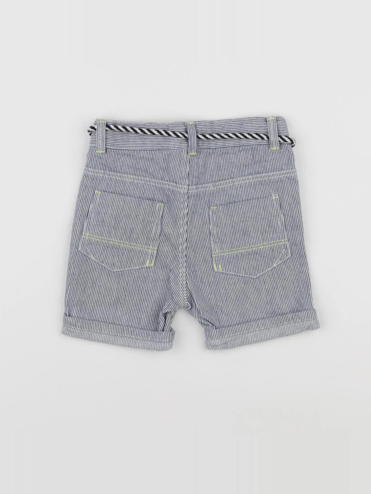 IKKS - short blanc, bleu - 12 mois
