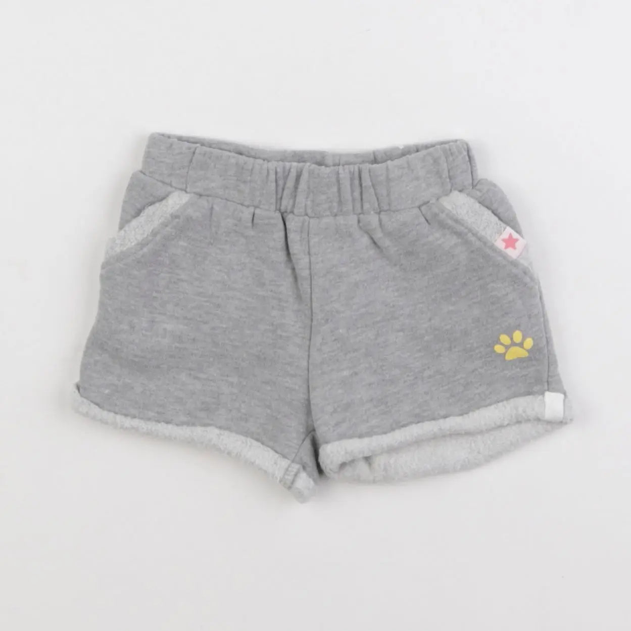 Vertbaudet - short gris - 3 mois