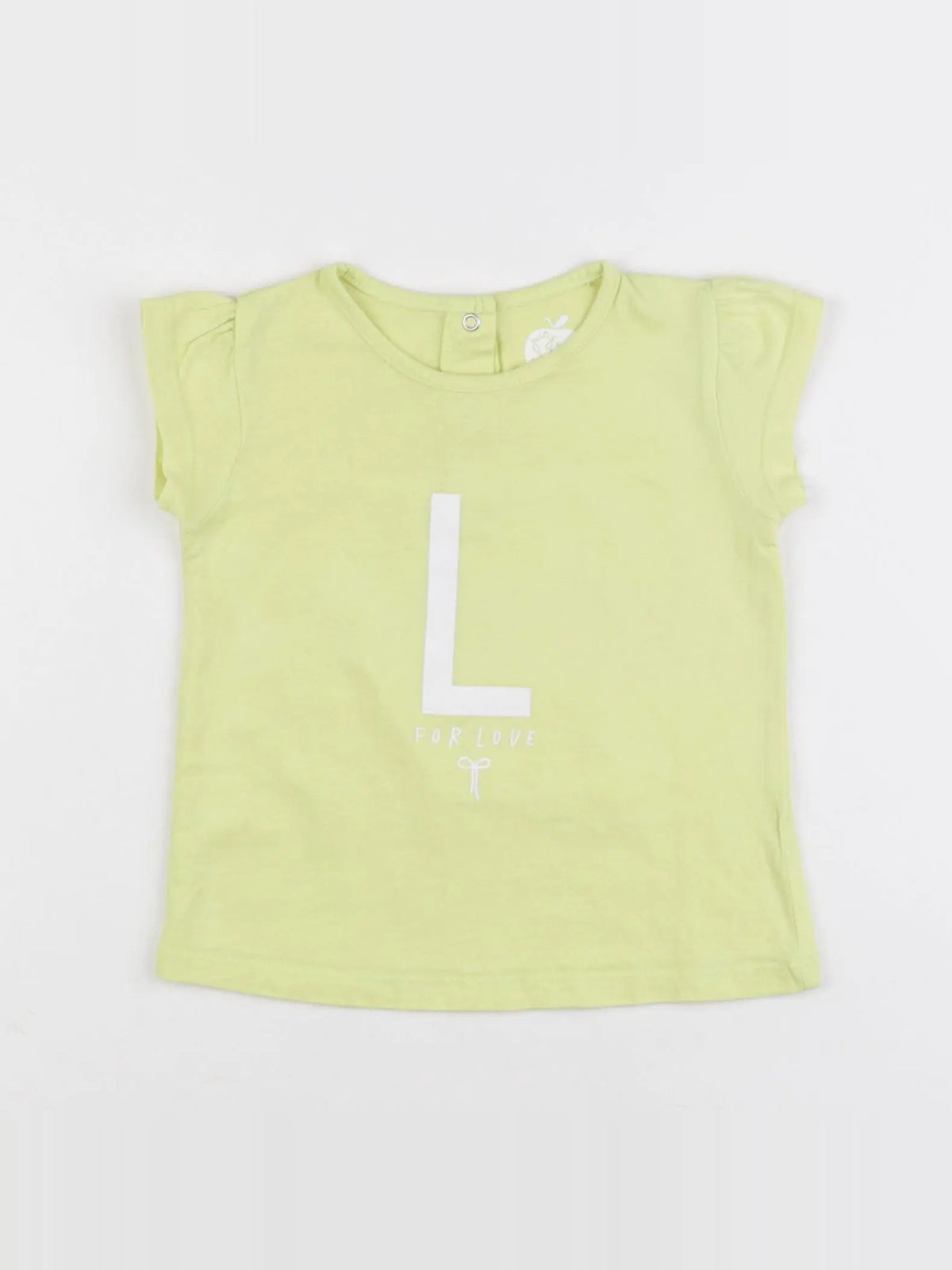 Tape à l'oeil - tee-shirt jaune - 2 ans
