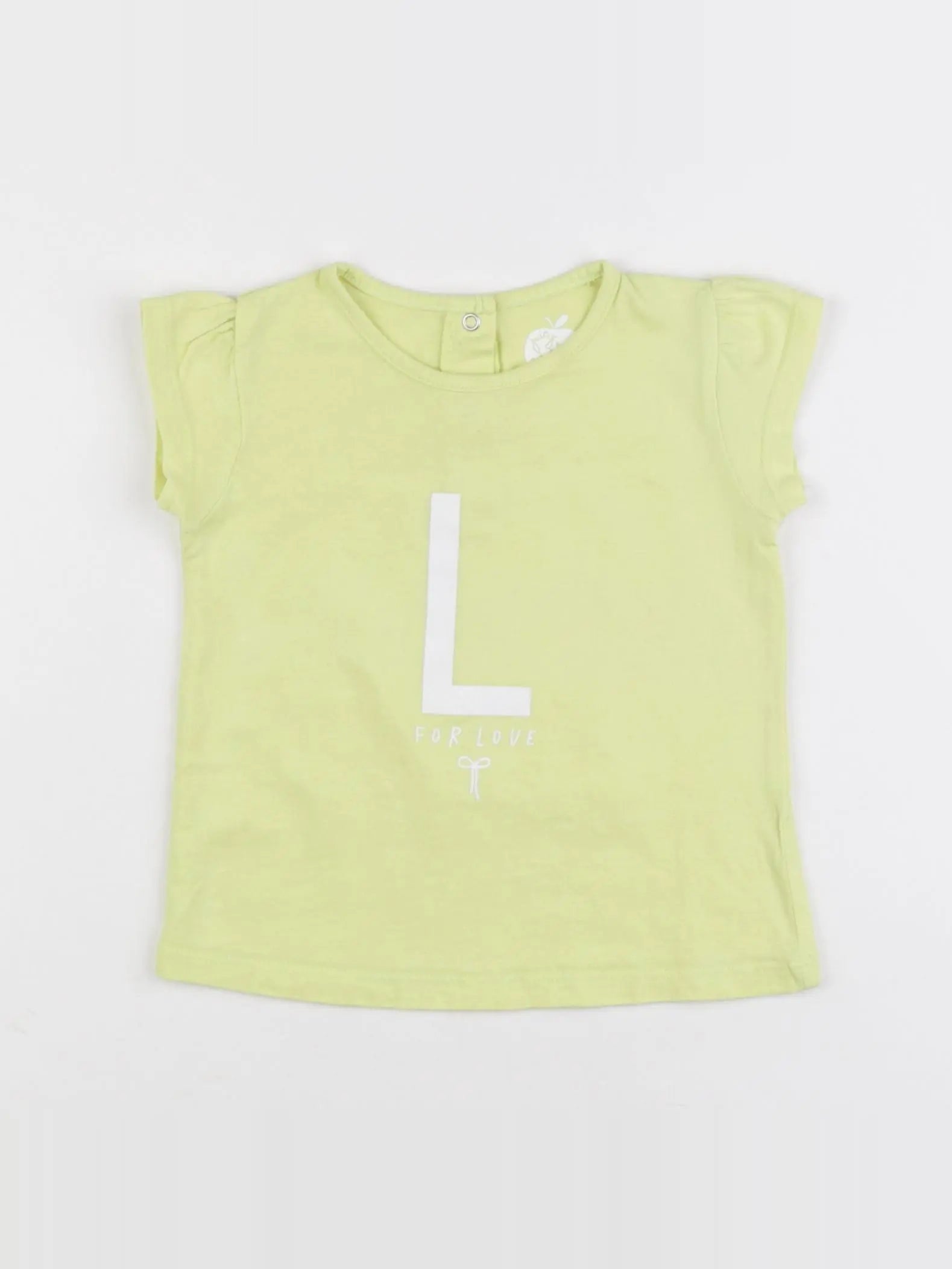 Tape à l'oeil - tee-shirt jaune - 2 ans