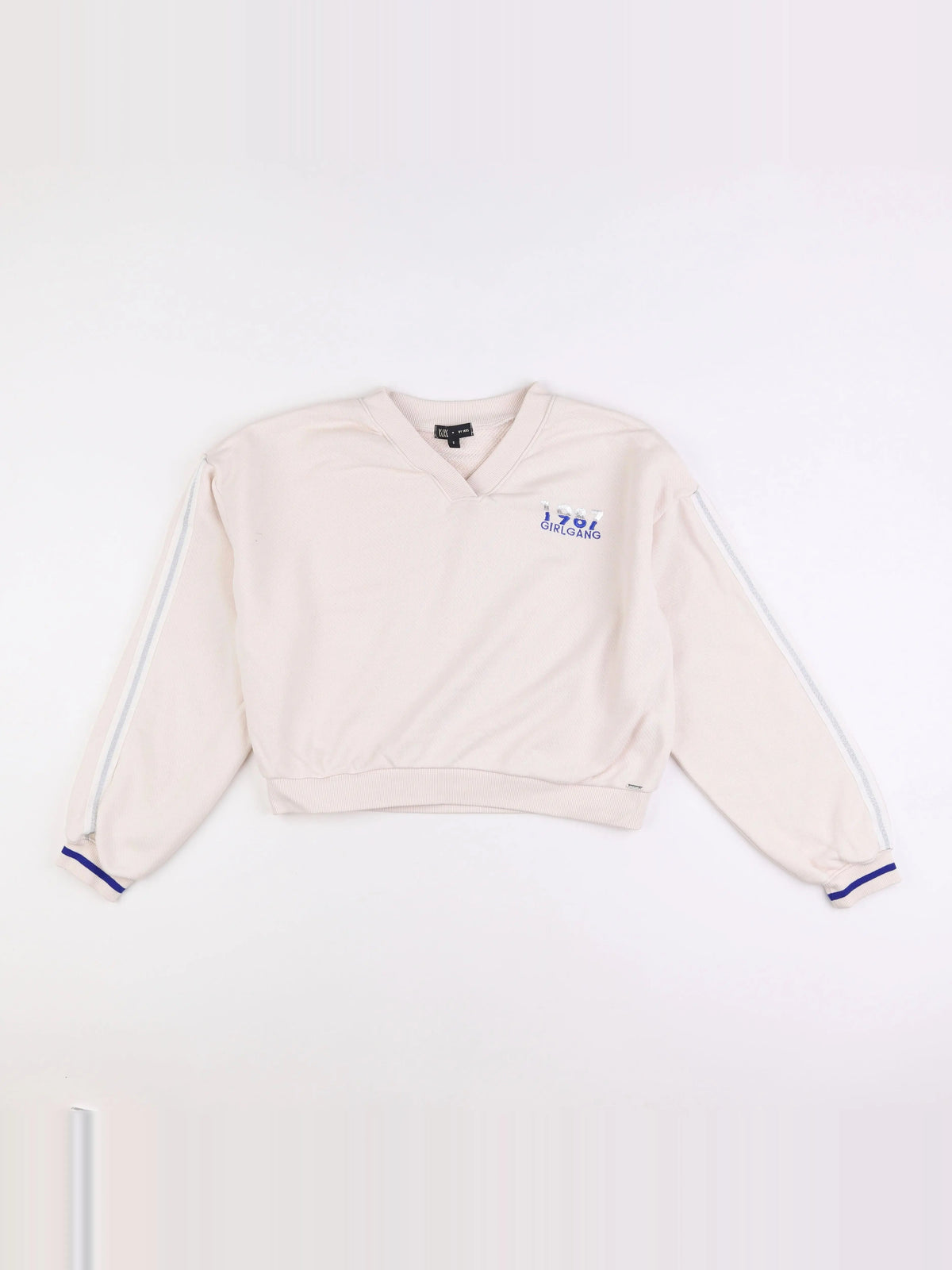 IKKS - sweat beige - 14 ans