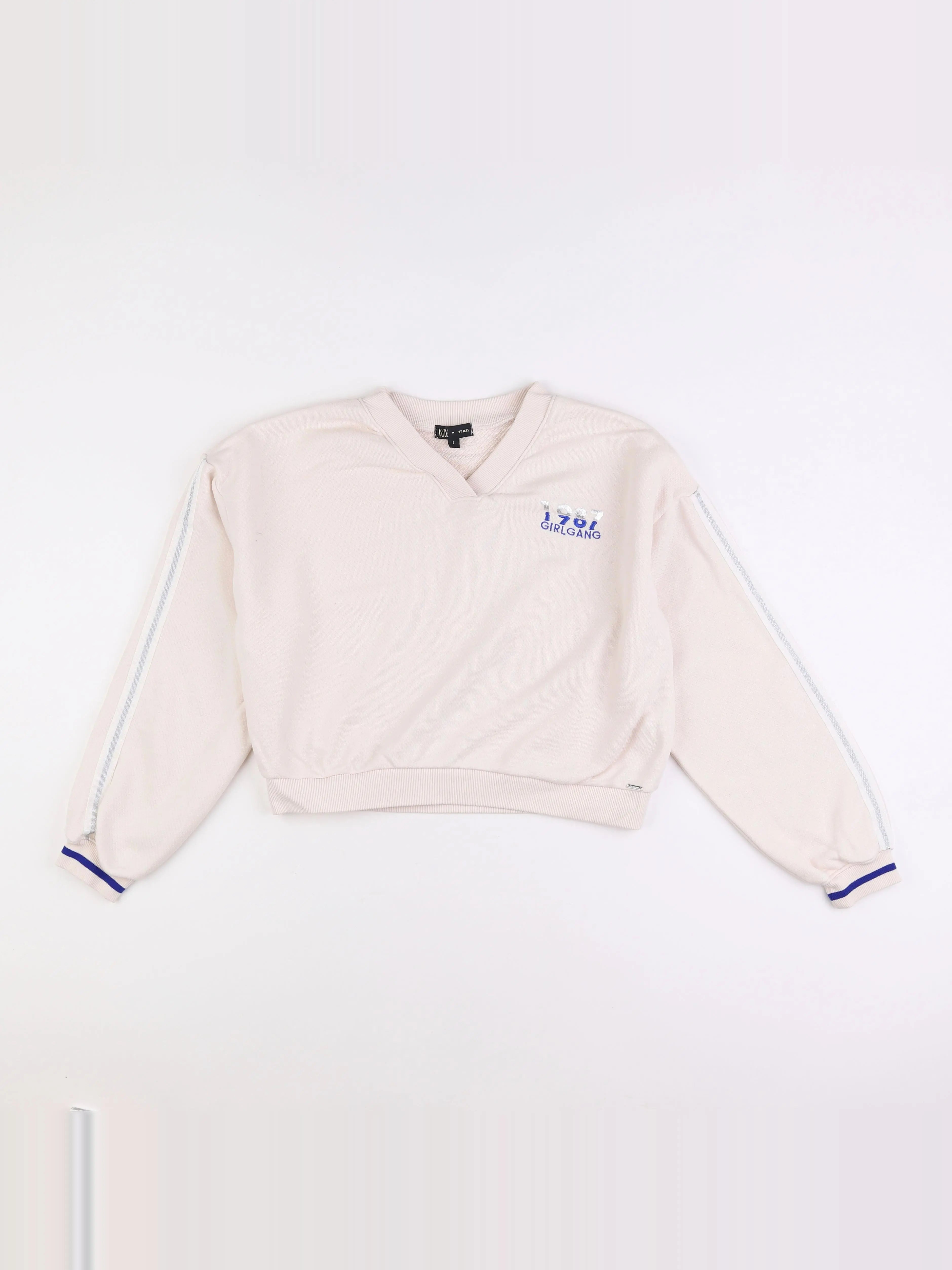 IKKS - sweat beige - 14 ans