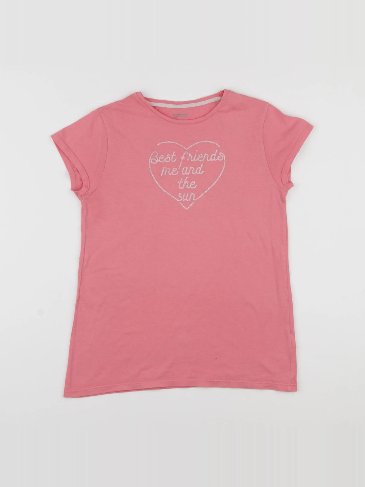 Vertbaudet - tee-shirt rose - 12 ans
