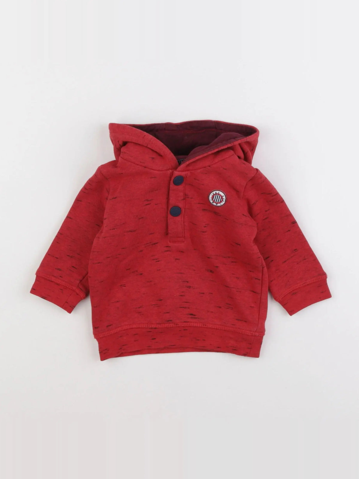IKKS - sweat imprimé au dos rouge - 6 mois
