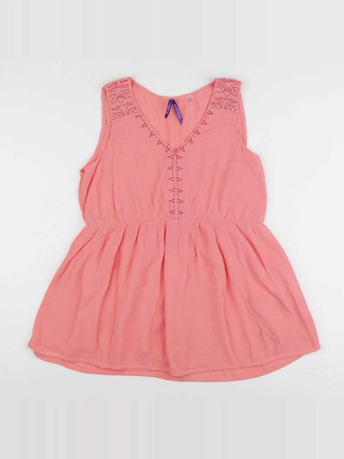 Seraphine - blouse allaitement rose - 46