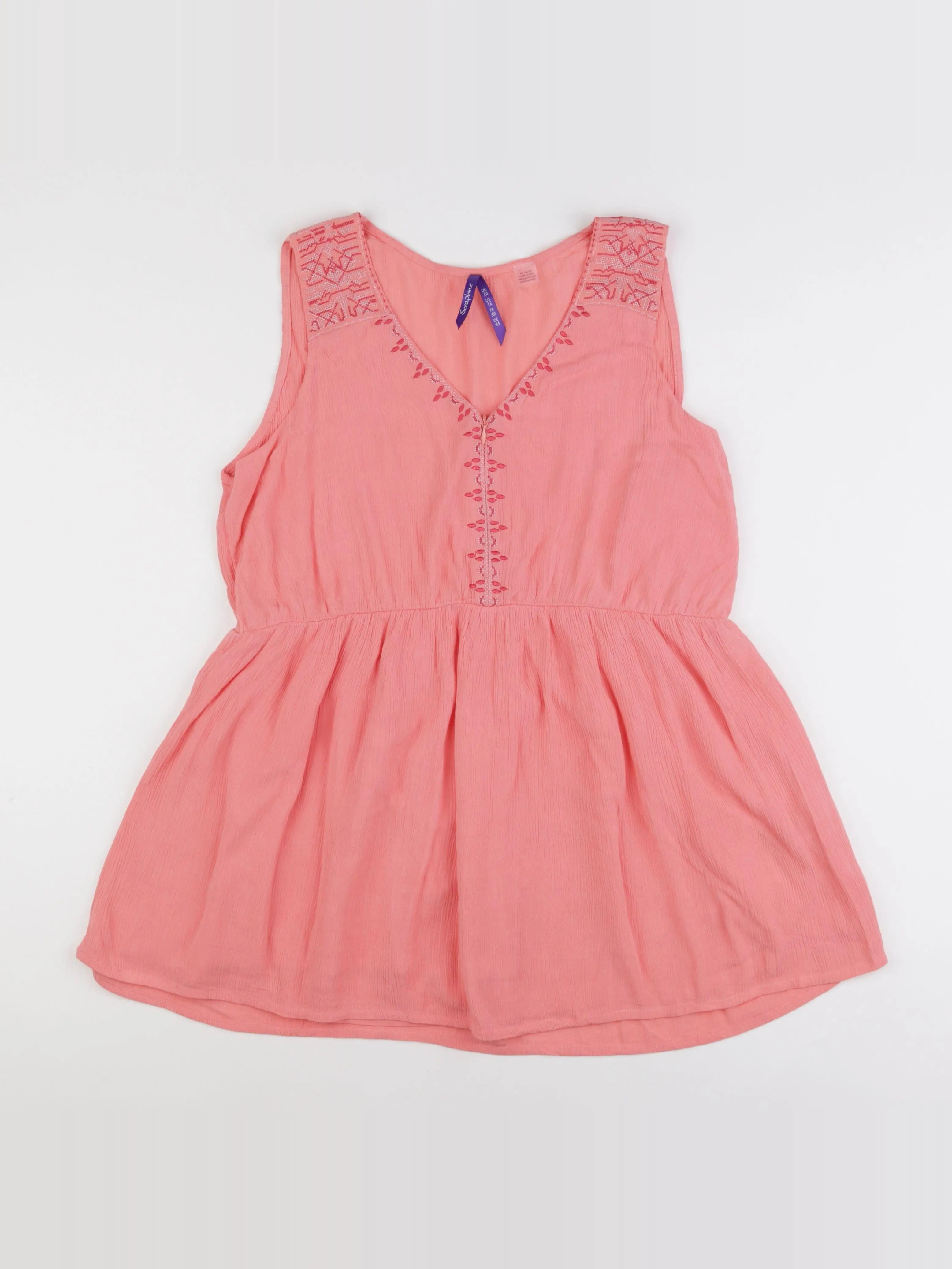 Seraphine - blouse allaitement rose - 46