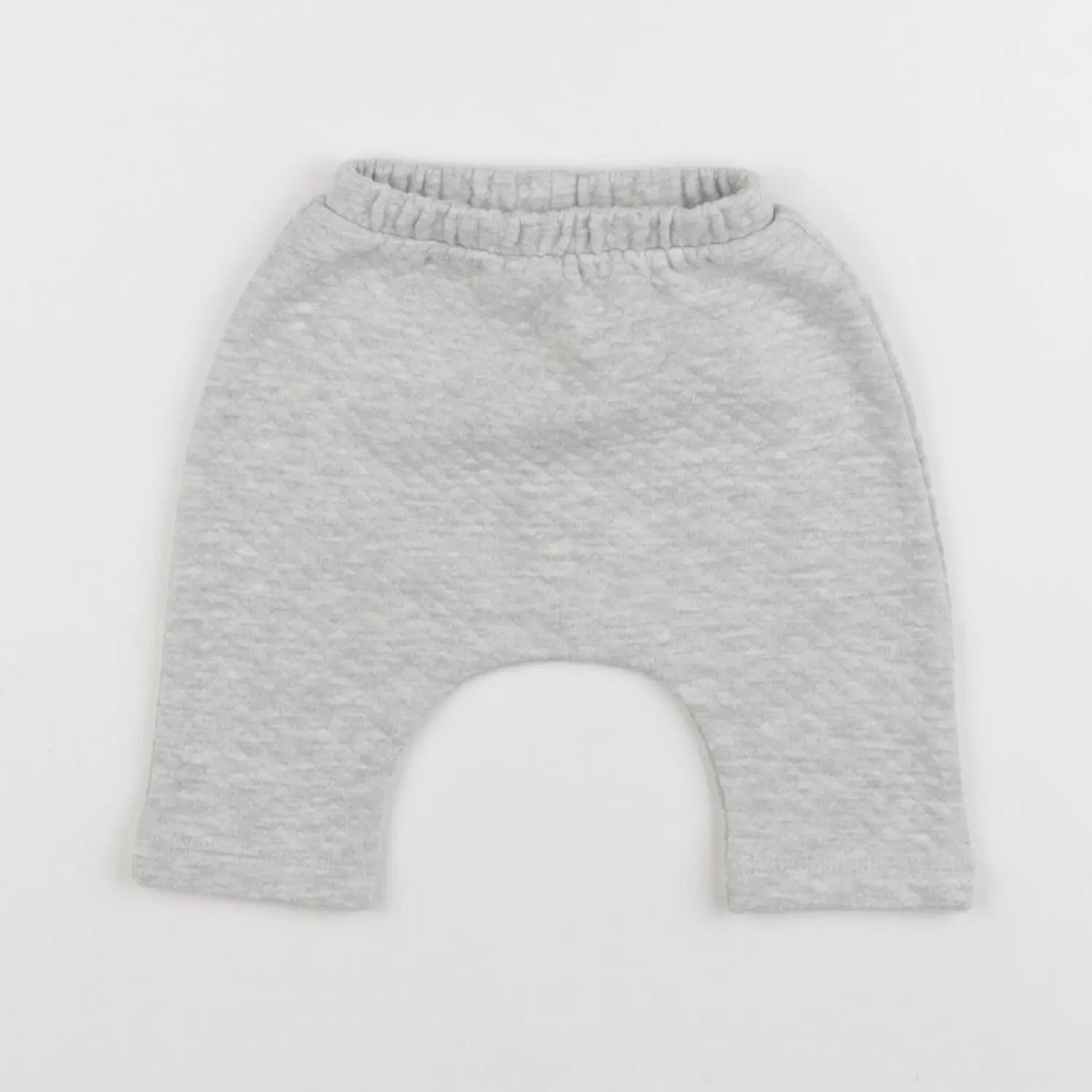 Vertbaudet - sarouel gris - 3 mois