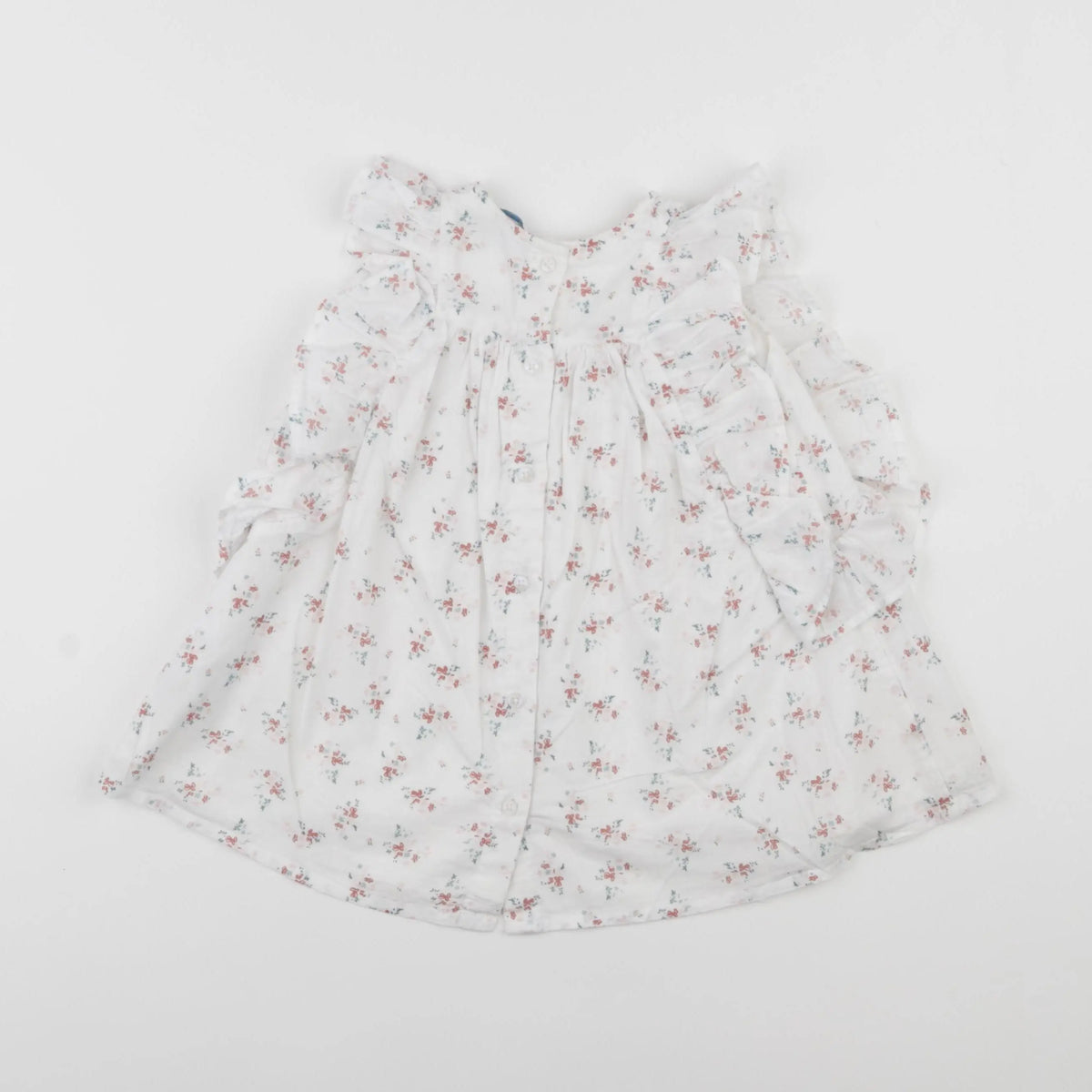 Vertbaudet - robe multicolore - 12 mois