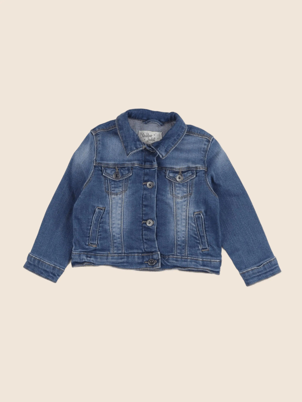 Vertbaudet - veste bleu - 2 ans