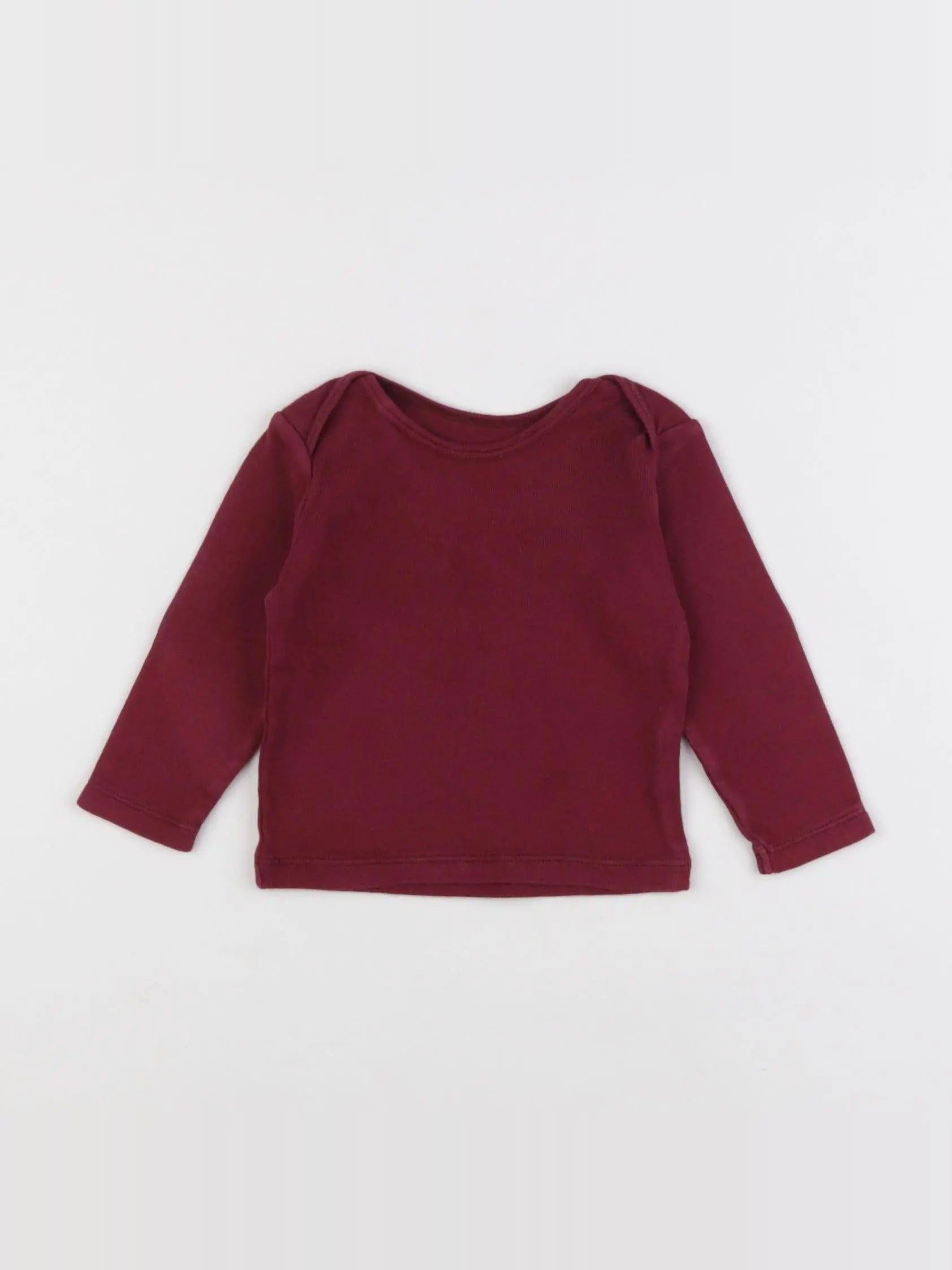 Bonton - maillot de corps rouge - 6 mois