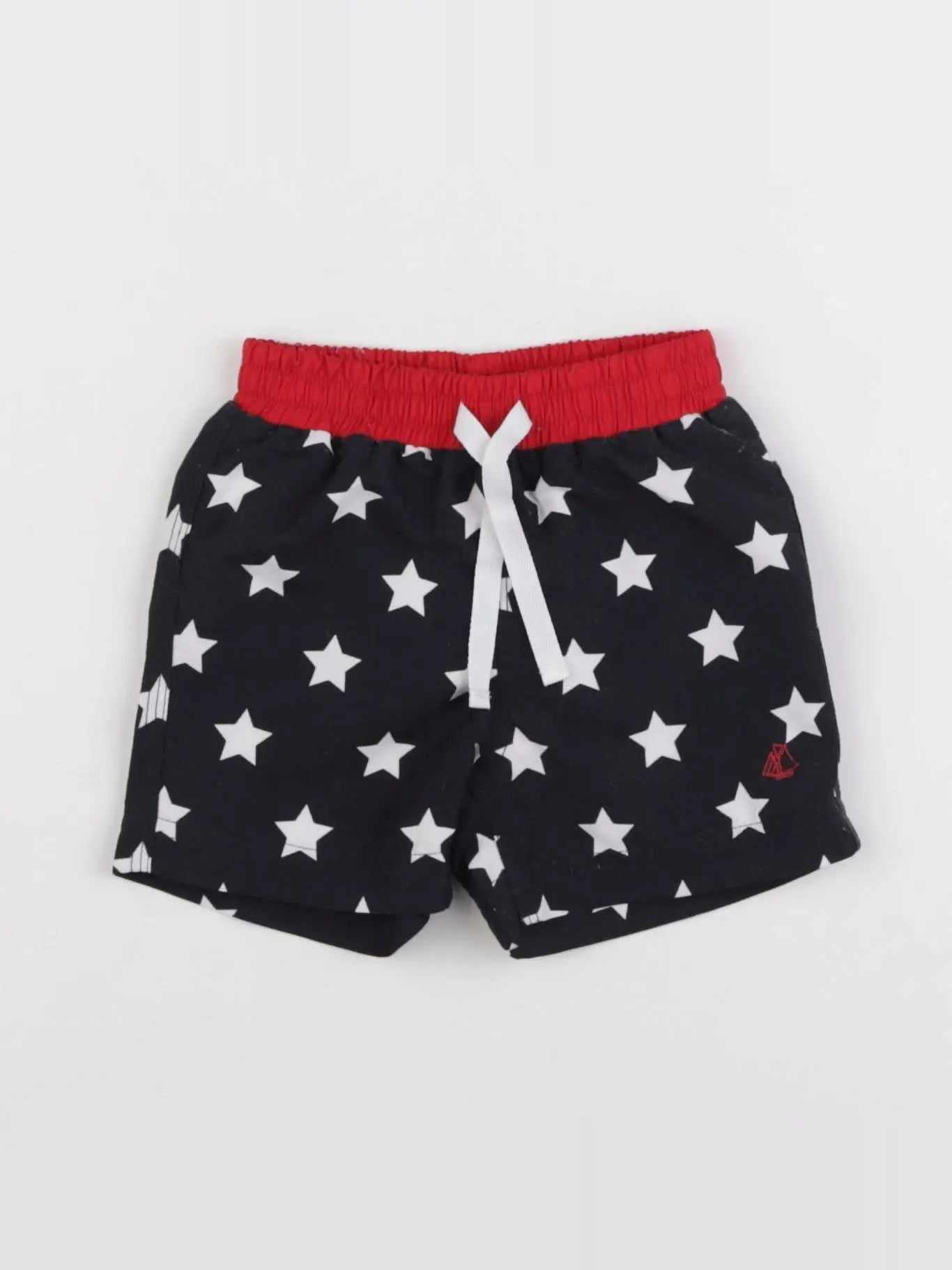 Petit Bateau - maillot de bain bleu - 6 mois