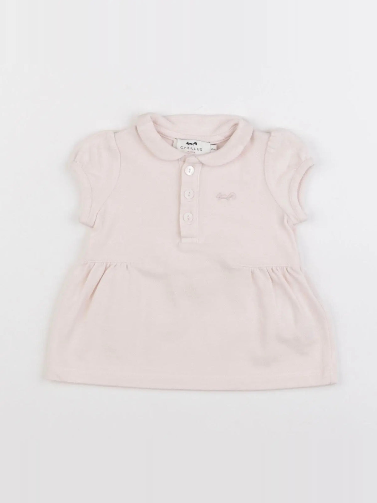 Cyrillus - polo rose - 6 mois