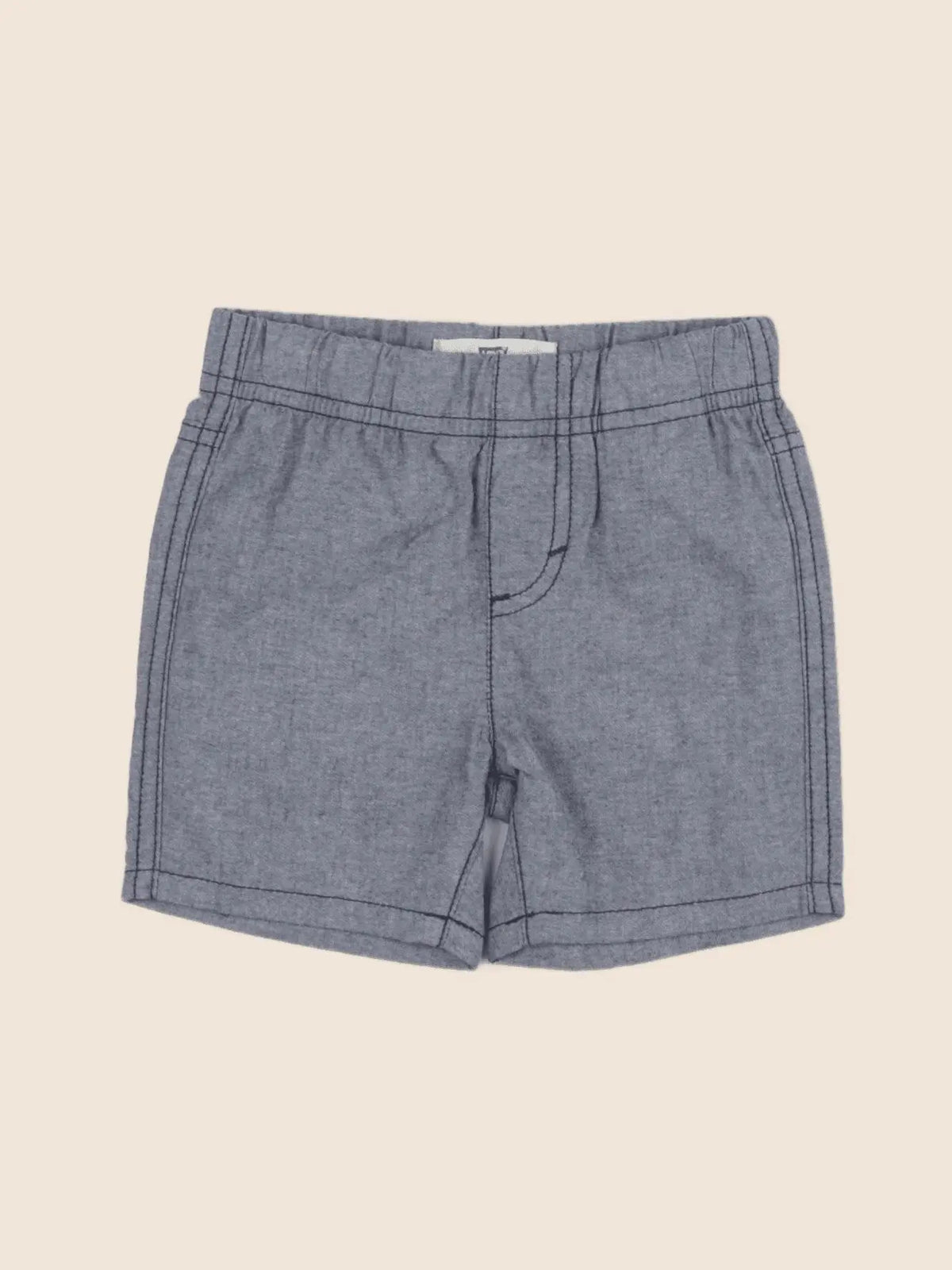 Levi's - short bleu - 6 mois