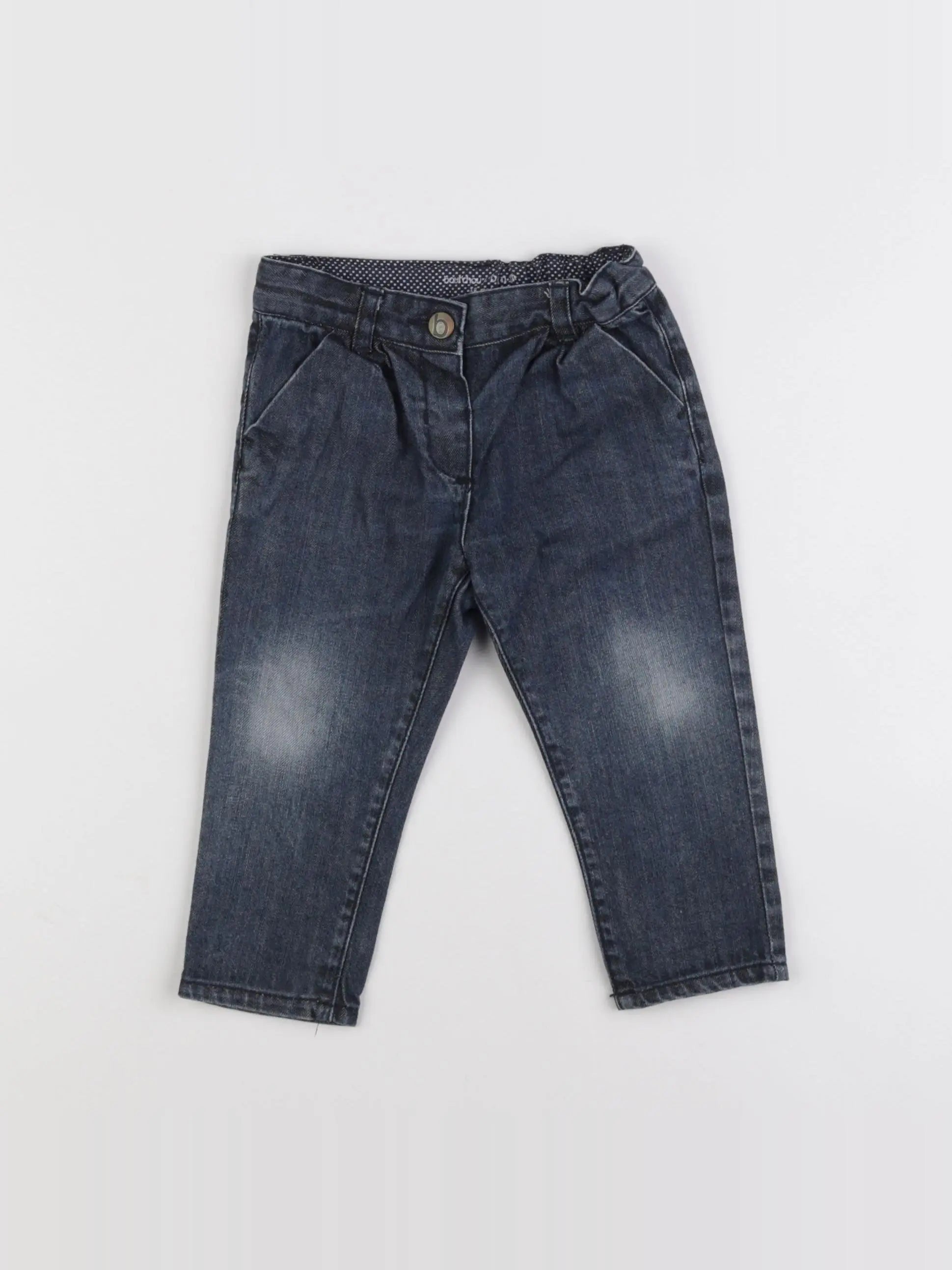 Boutchou - jean bleu - 12 mois