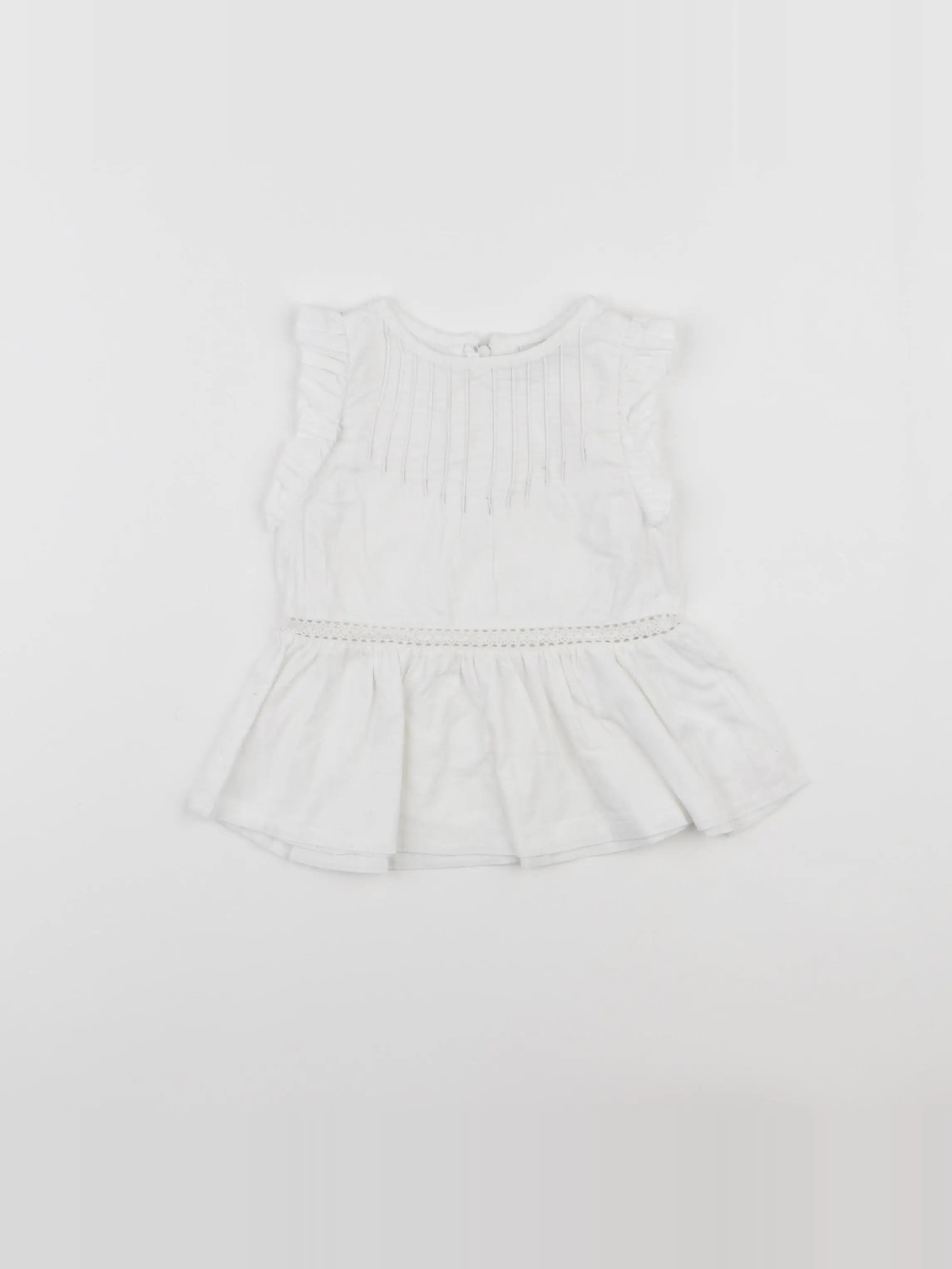 Tape à l'oeil - robe blanc - 3 mois