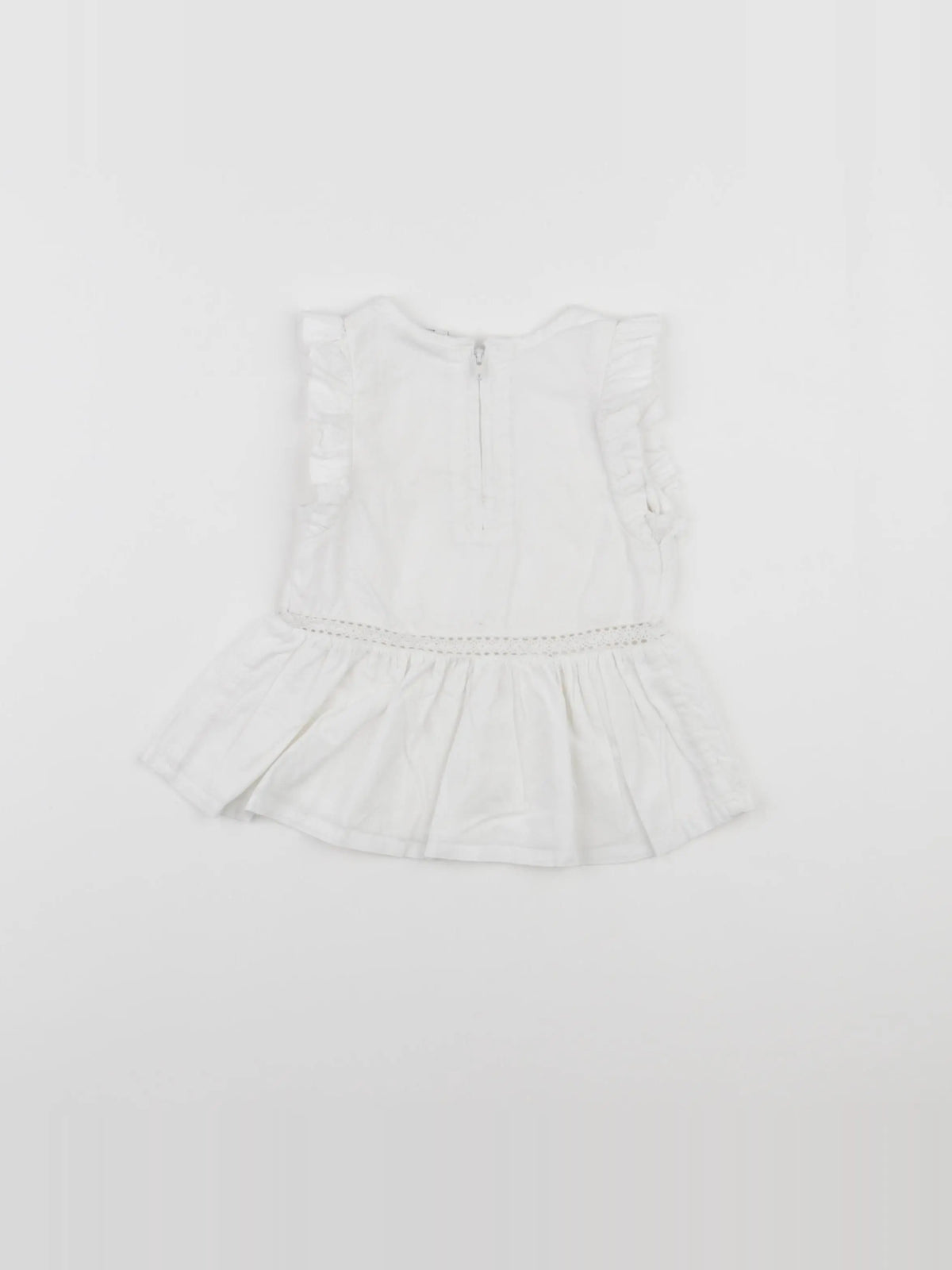 Tape à l'oeil - robe blanc - 3 mois