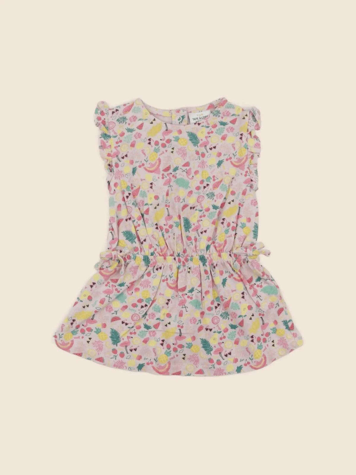 Tape à l'oeil - robe multicolore - 6 mois