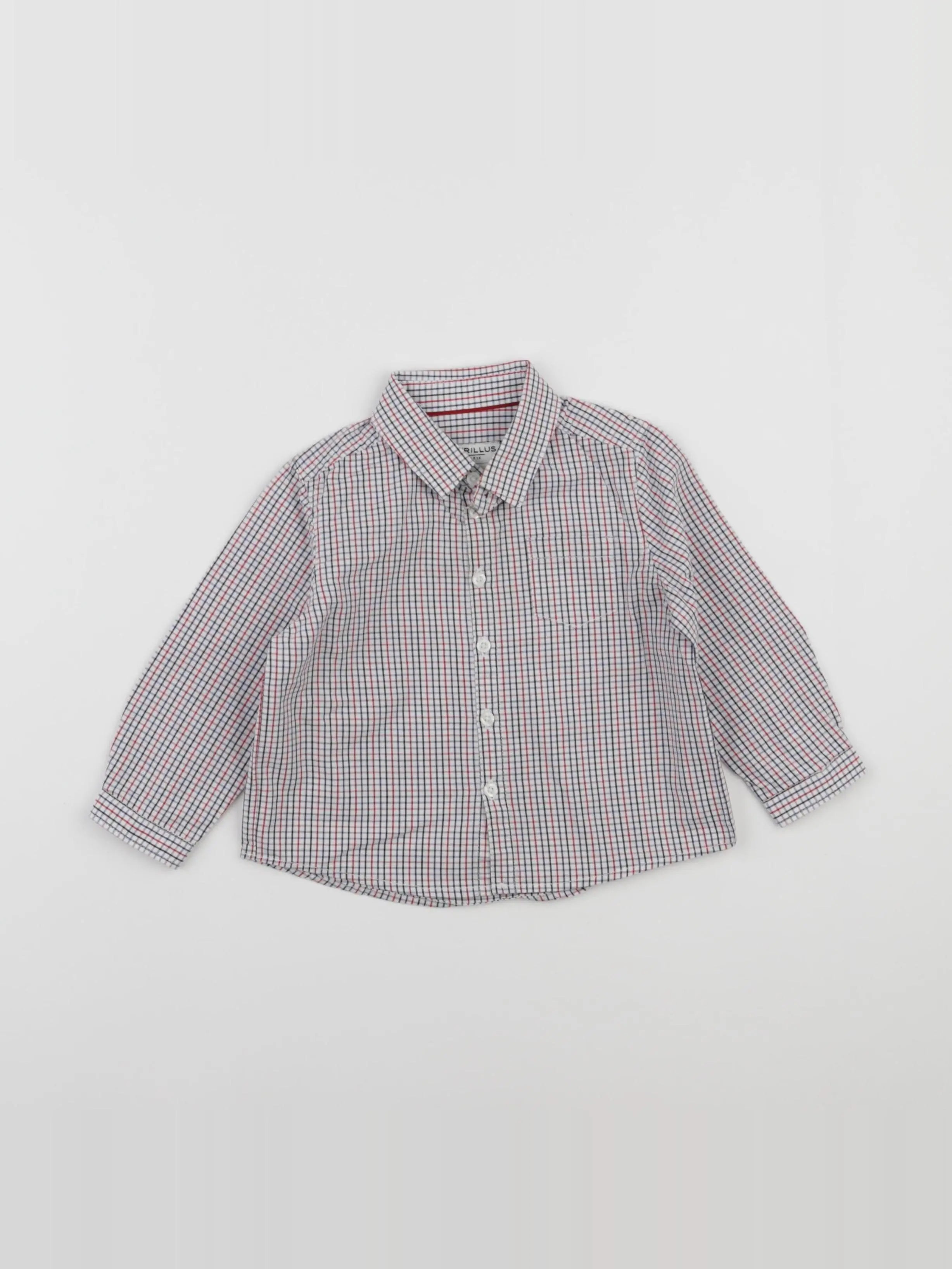 Cyrillus - chemise multicolore - 12 mois