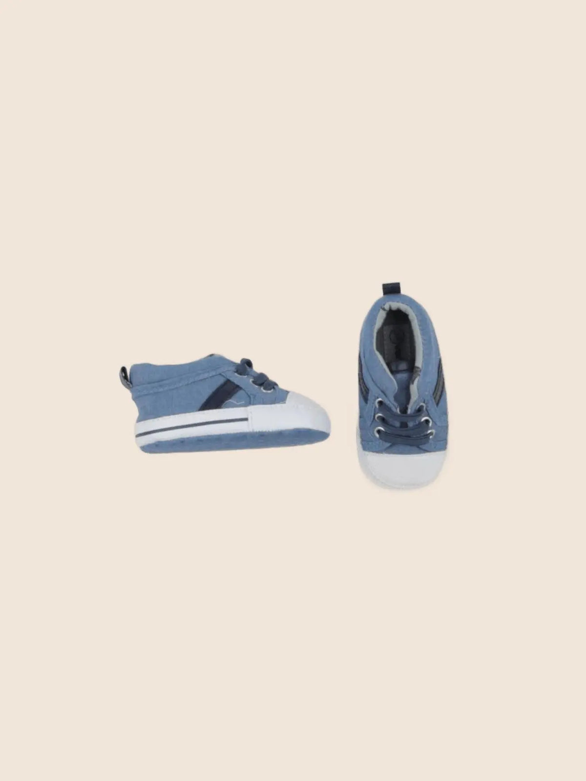 Vertbaudet - chaussons bleu - pointure 17