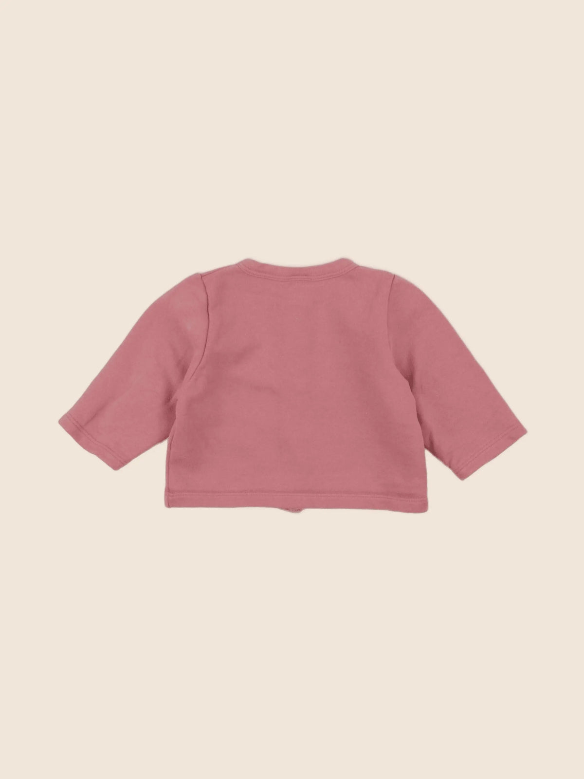 Petit Bateau - sweat rose - 6 mois